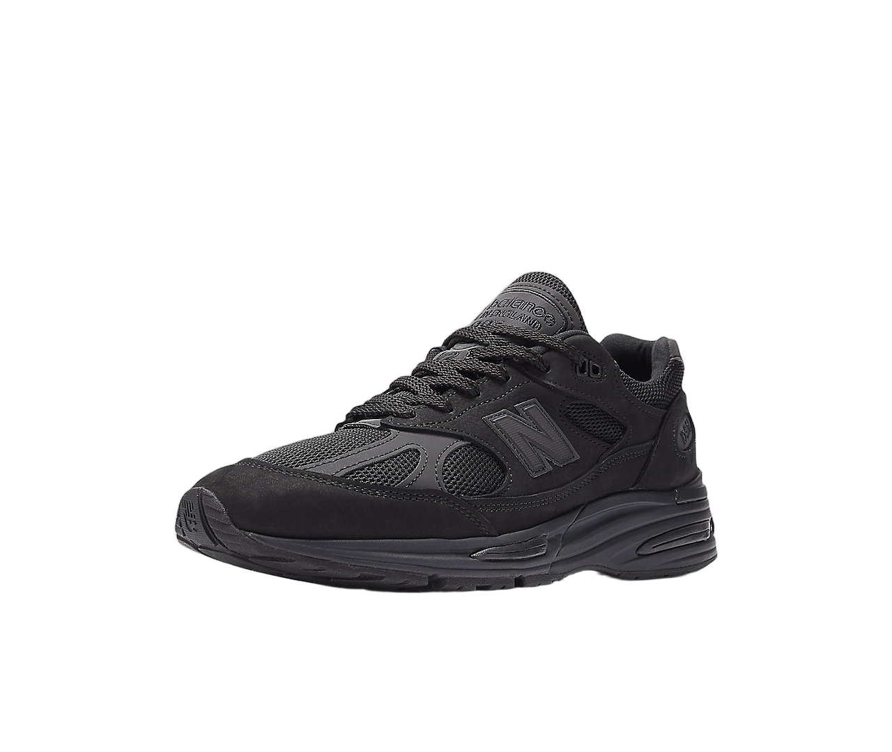 New Balance 991v2 MiUK Dover Street Market Triple Black, Black (U991DS2)