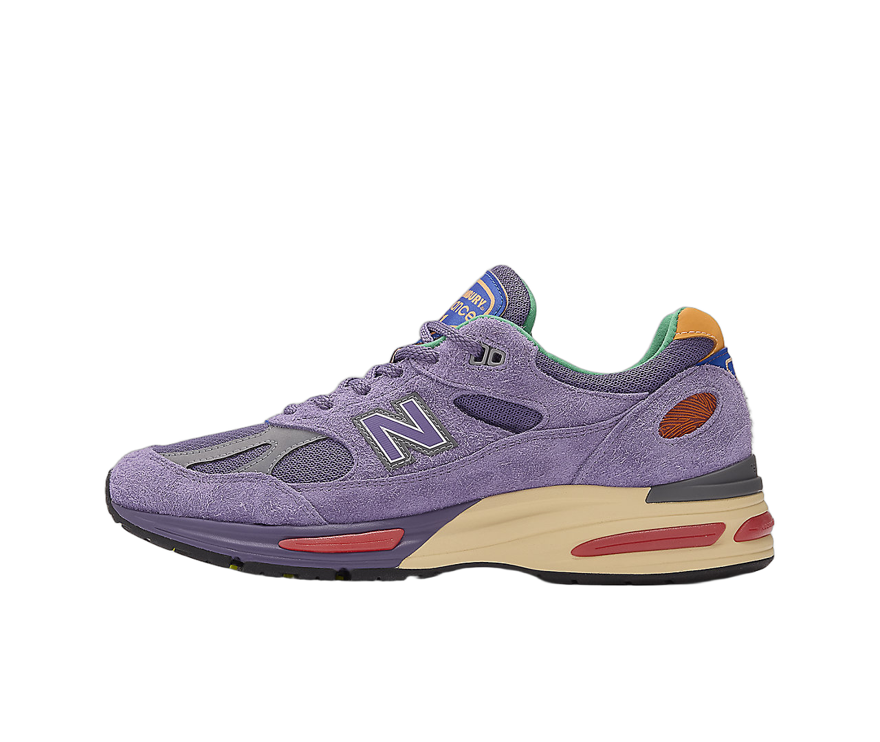 New Balance 991v2 MiUK Salehe Bembury Colors Be The Palette, Purple/Purple (U991SB2)