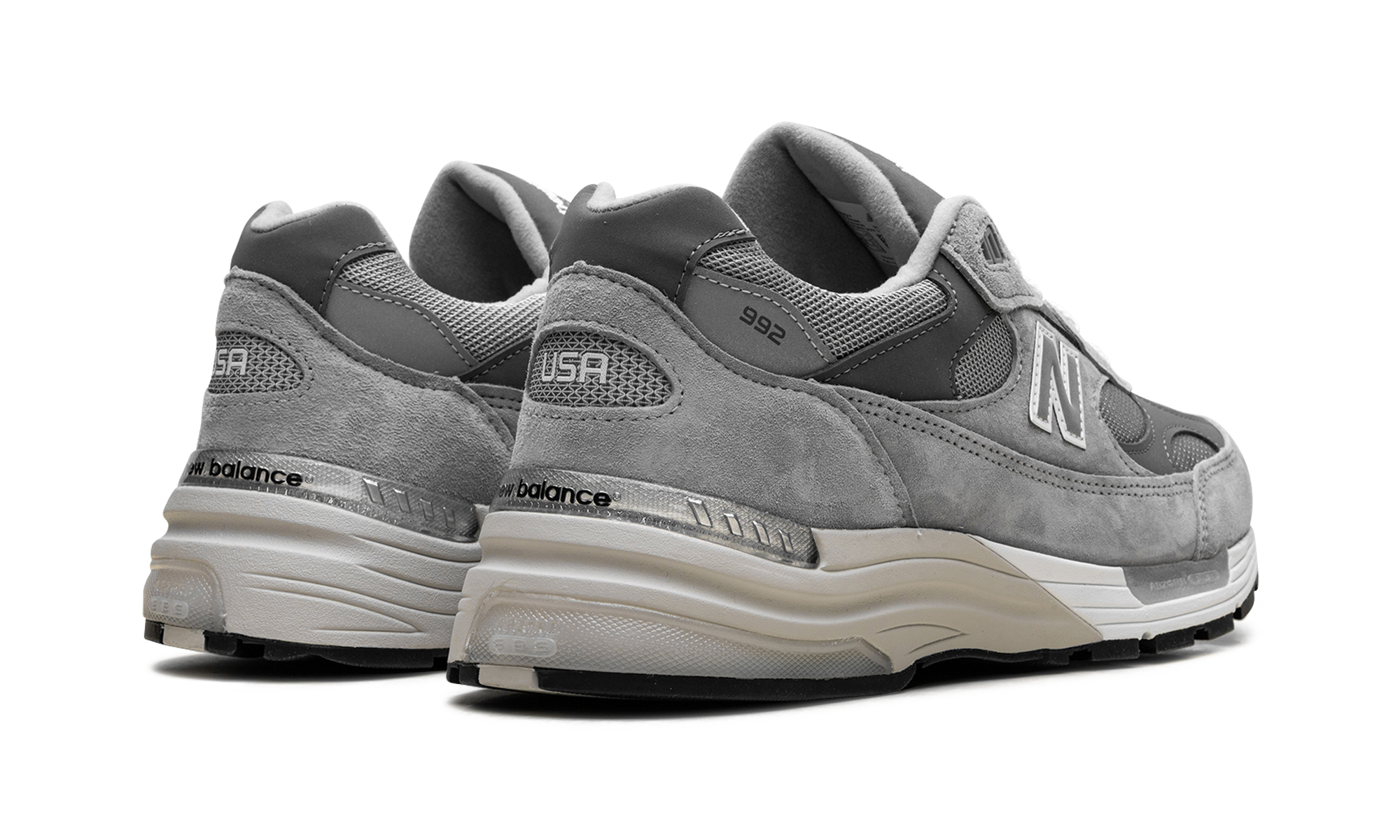 New Balance 992 MiUSA Grey Silver Metallic