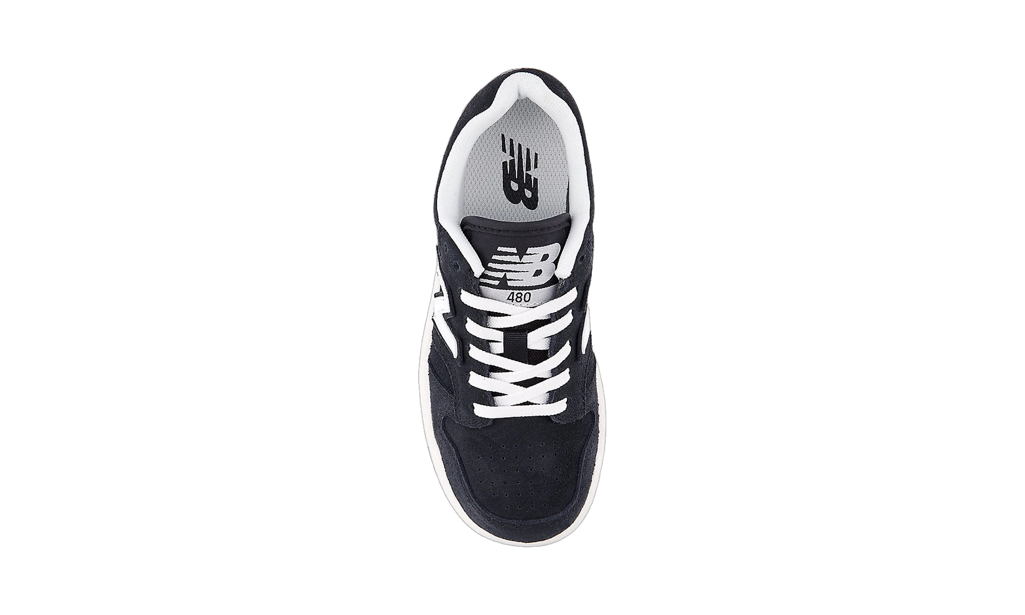 New Balance B480 Lace White Black (PS)