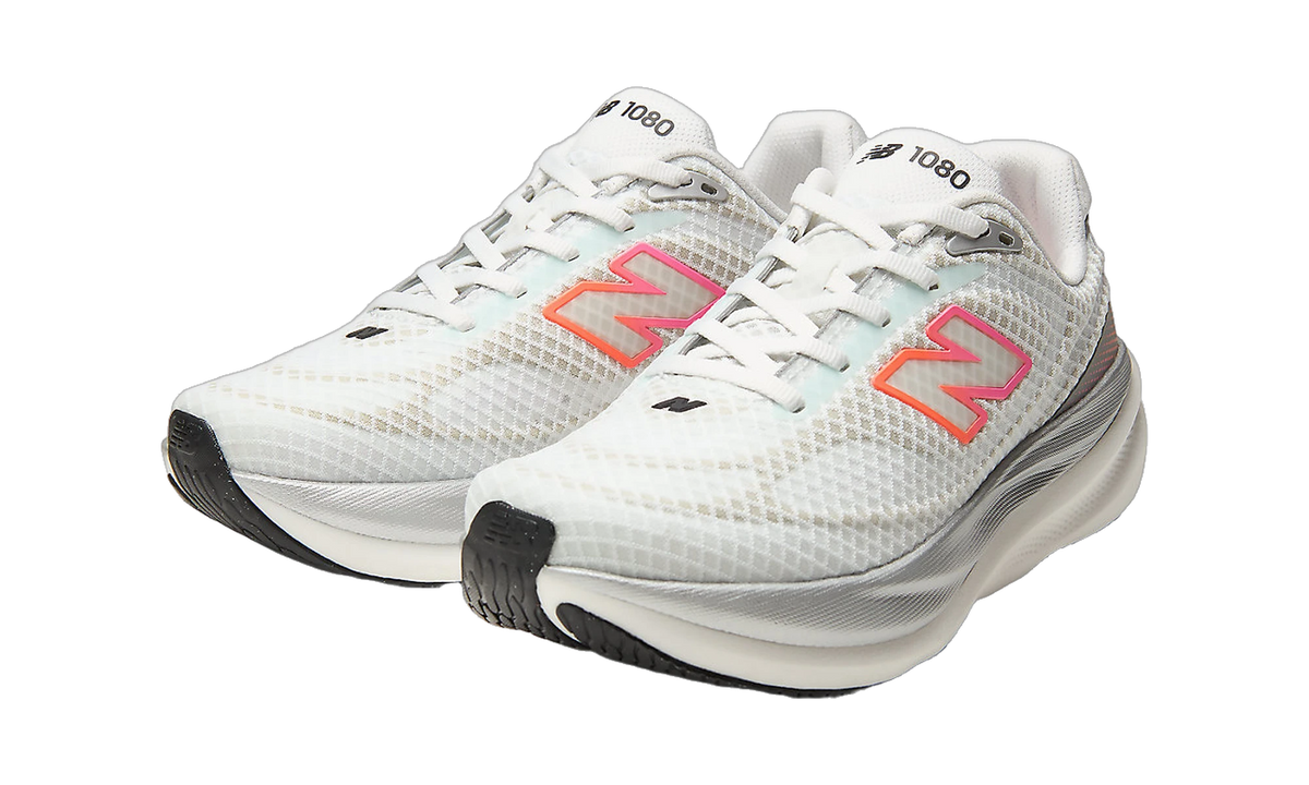 New Balance Infinion 1080v15 Breathe White Pink Heat Tangerine