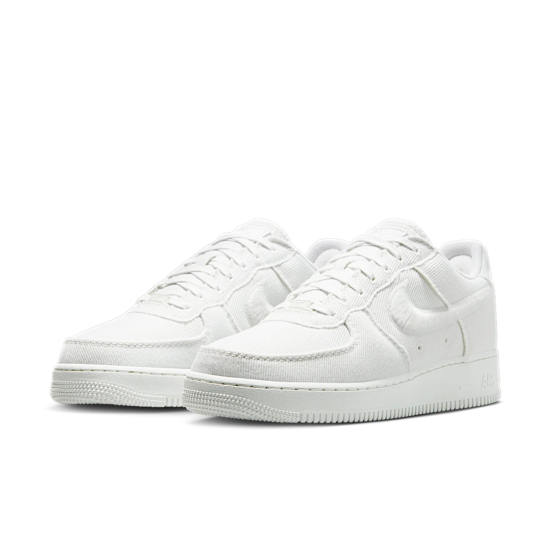 Nike Air Force 1 Low Canvas Summit White Light Orewood Brown, Summit White/Light Orewood Brown/Summit White (HV1204-100)