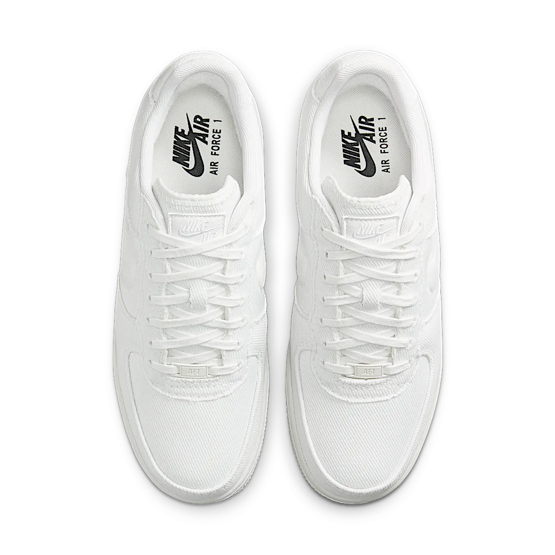 Nike Air Force 1 Low Canvas Summit White Light Orewood Brown, Summit White/Light Orewood Brown/Summit White (HV1204-100)