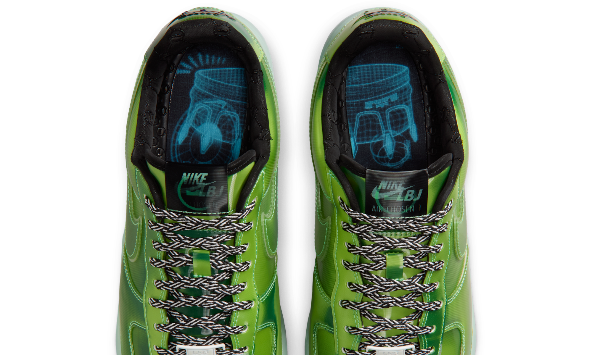 Nike Air Force 1 Low Premium LeBron James LA Voltage Green