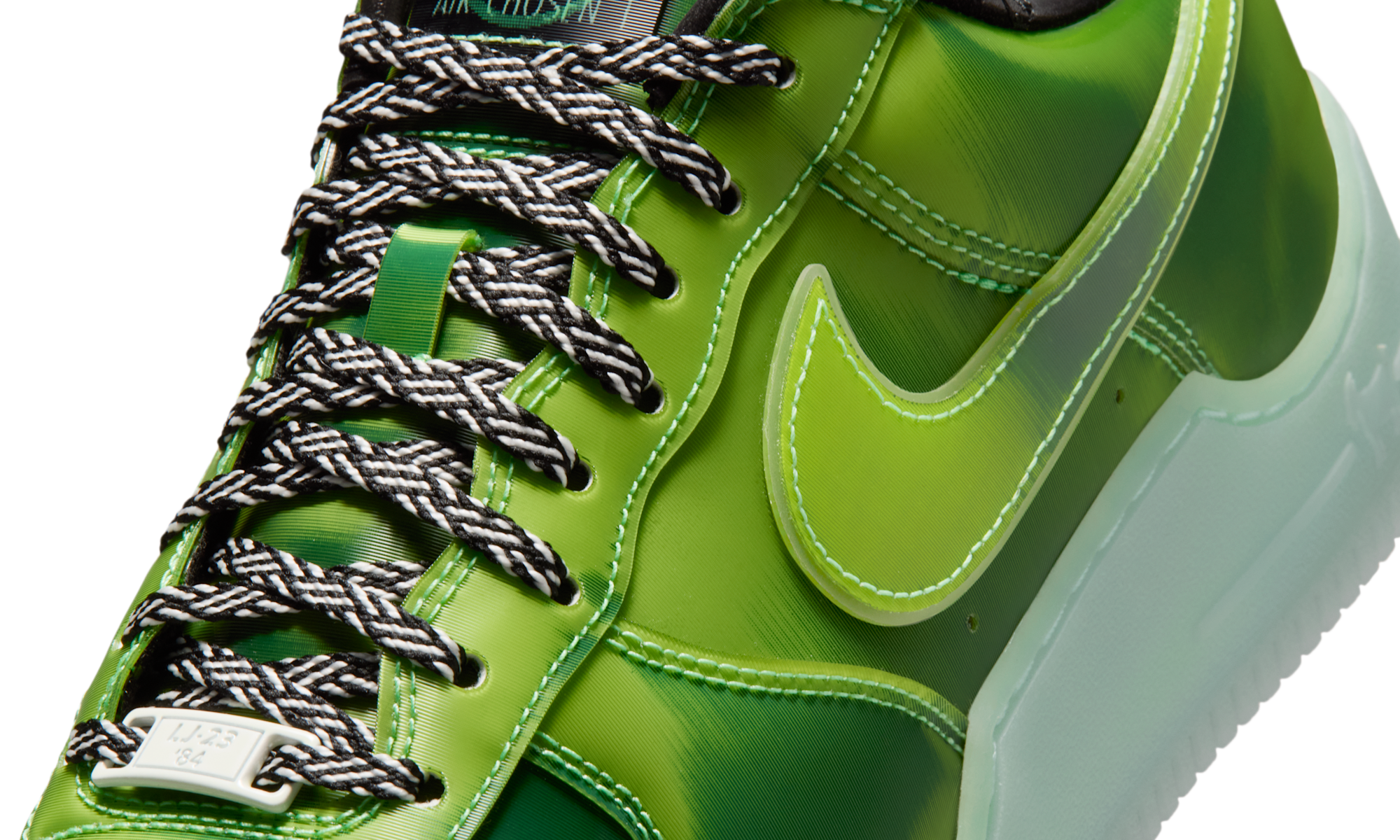 Nike Air Force 1 Low Premium LeBron James LA Voltage Green