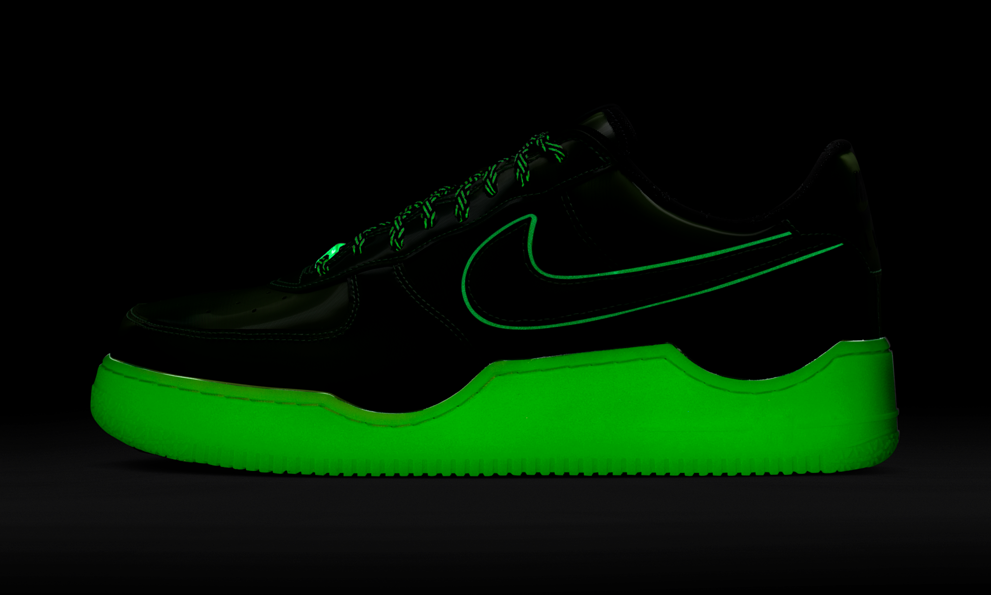 Nike Air Force 1 Low Premium LeBron James LA Voltage Green