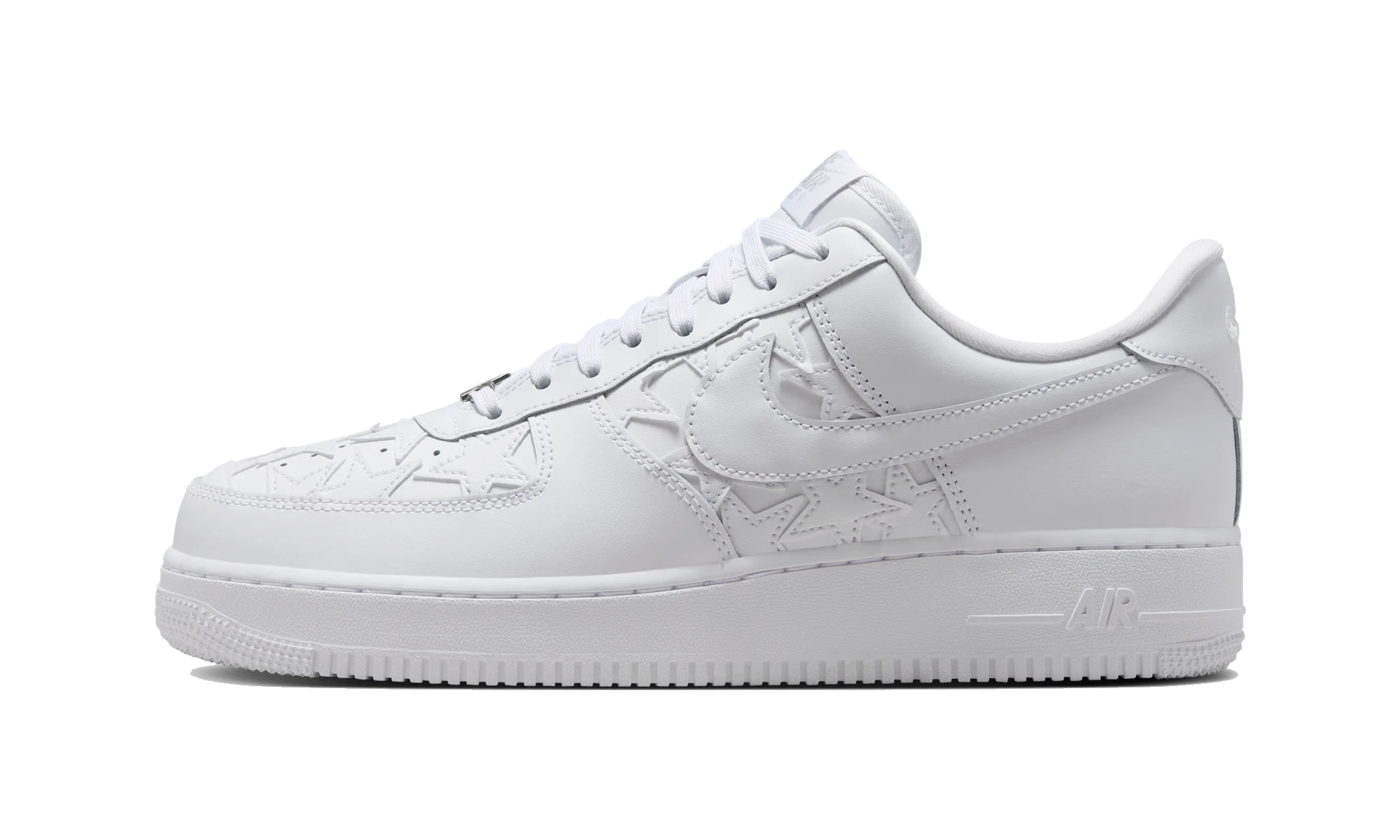 Nike Air Force 1 Low Retro Triple White Stars