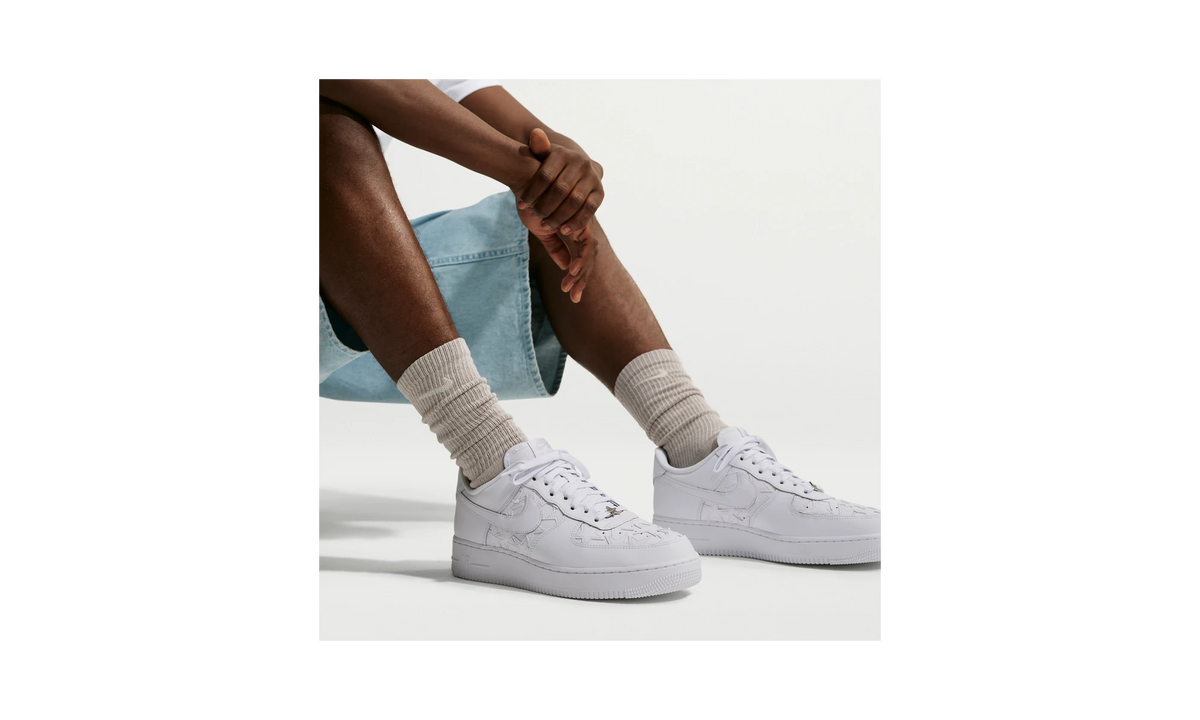 Nike Air Force 1 Low Retro Triple White Stars