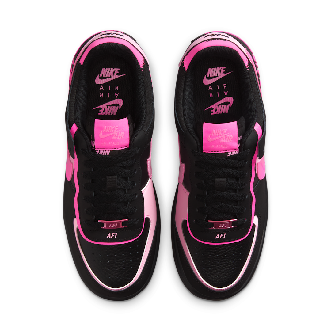 Nike Air Force 1 Low Shadow Black Pink Spell, Black/Pink Spell/Pink Blast (CI0919-006)