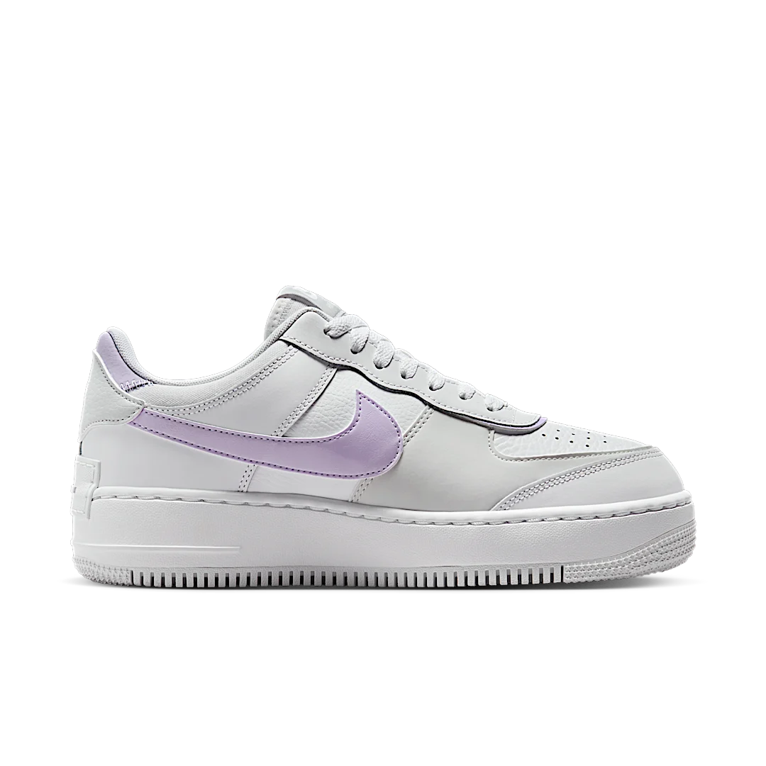 Nike Air Force 1 Low Shadow White Lilac Bloom, White/Photon Dust/White/Lilac Bloom (FN6335-102)