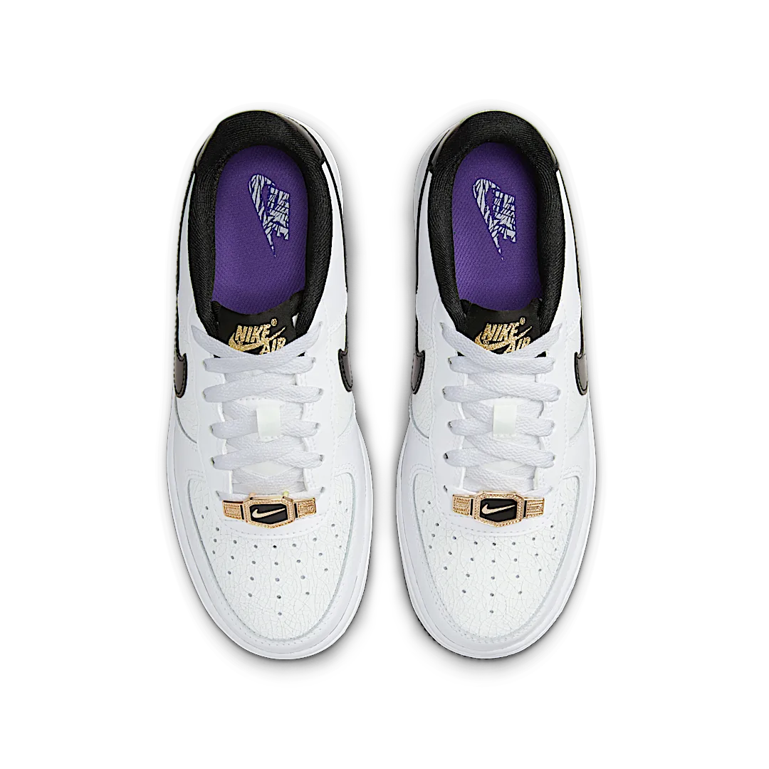 Nike Air Force 1 Low World Champion, White/Black/Gold (DQ0300-100)