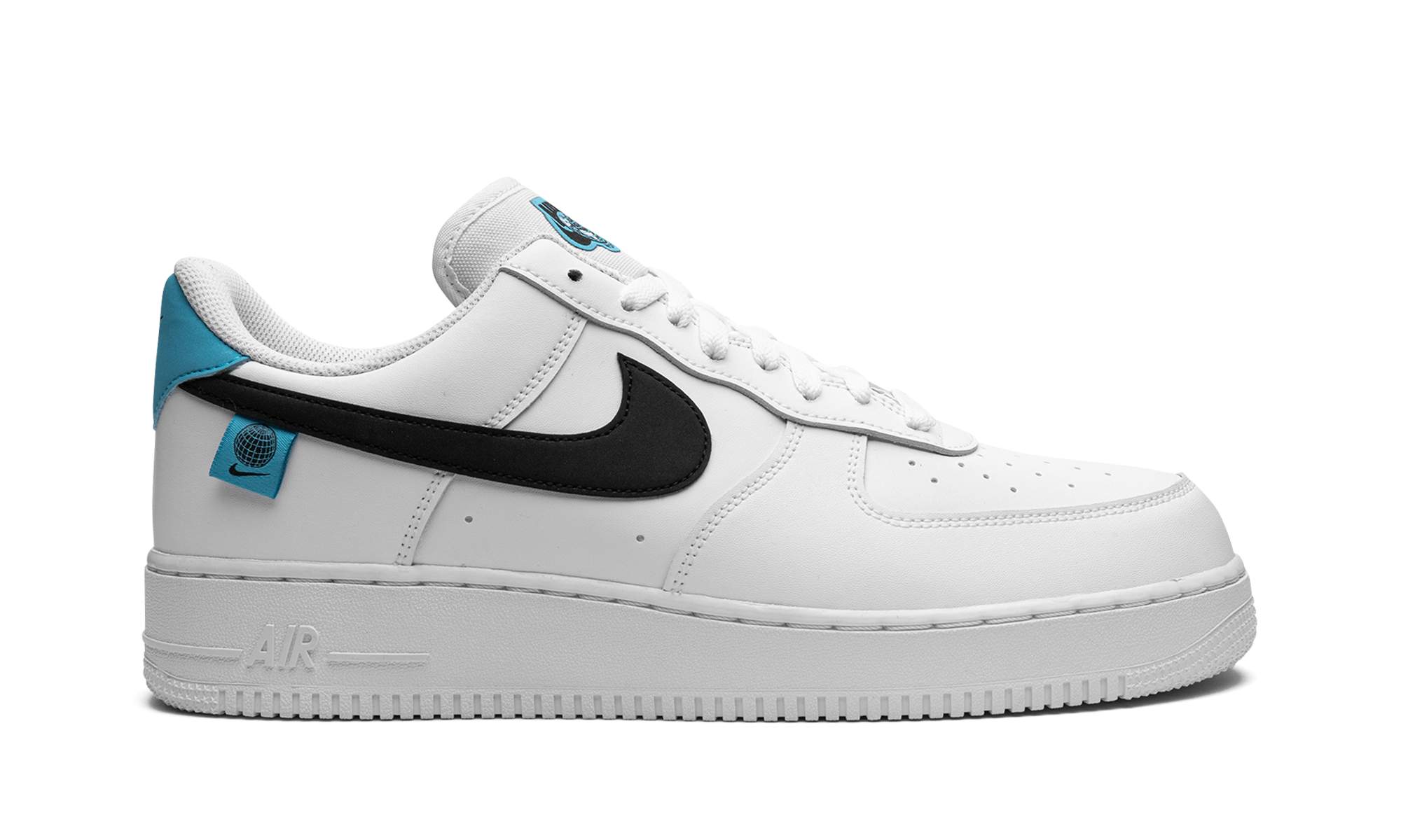 Nike Air Force 1 Low Worldwide White Blue Fury Black