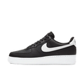 Nike Air Force 1 Low '07 Black White Pebbled Leather