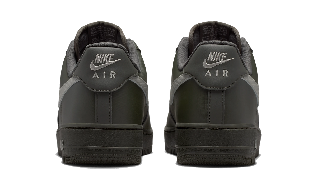 Nike Air Force 1 Low '07 Carbon Fiber Swoosh Newsprint College Grey
