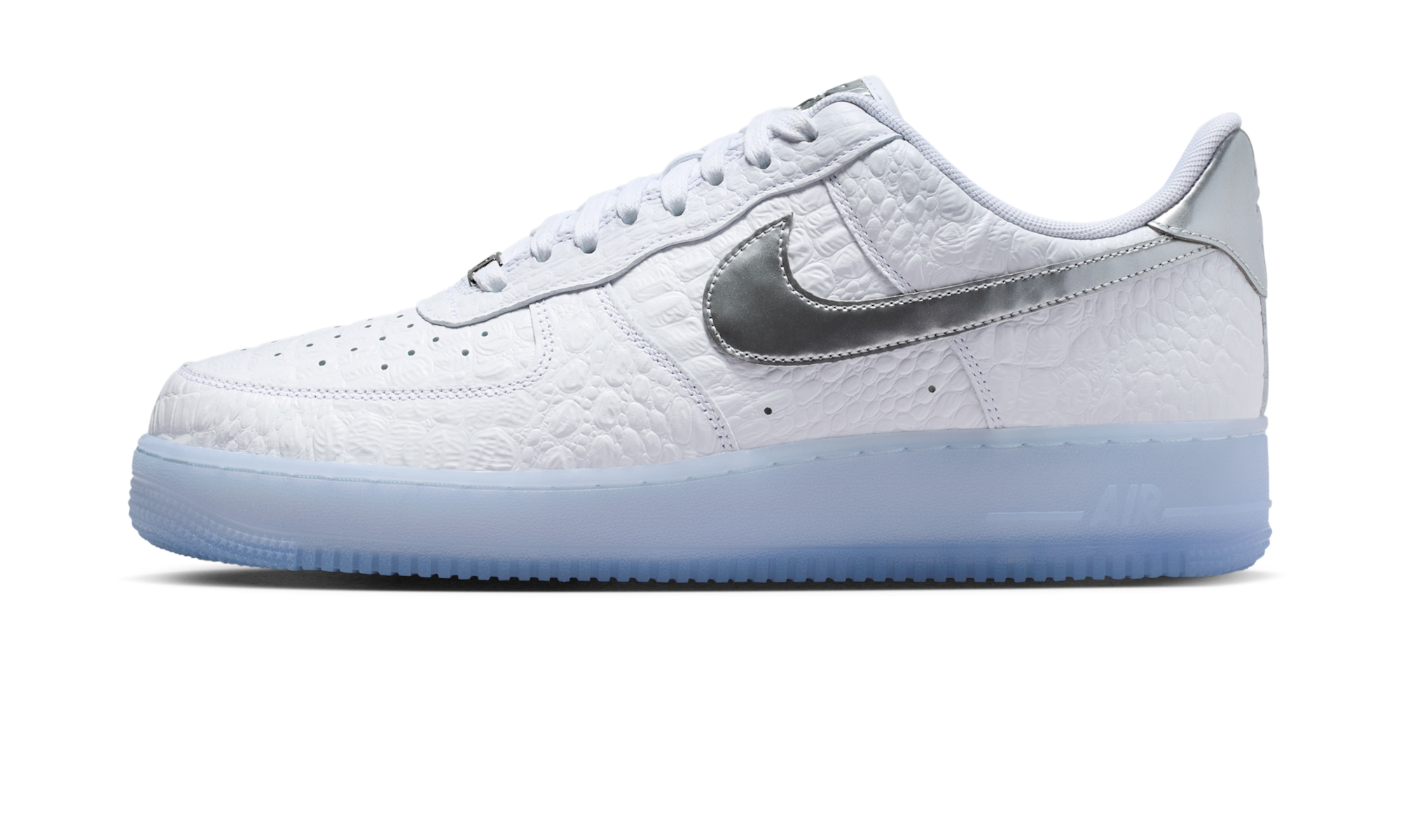 Nike Air Force 1 Low '07 Crocodile White Blue Tint
