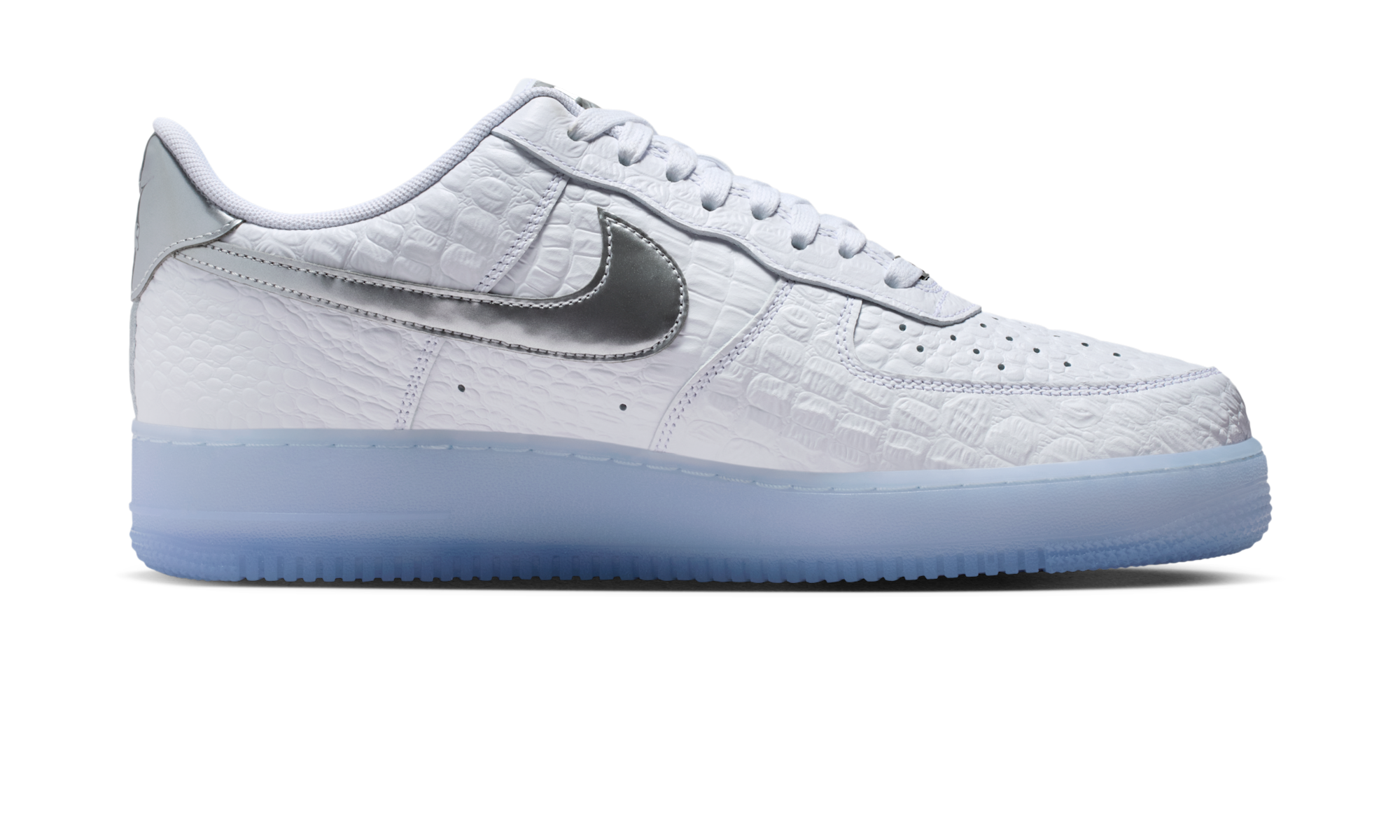 Nike Air Force 1 Low '07 Crocodile White Blue Tint