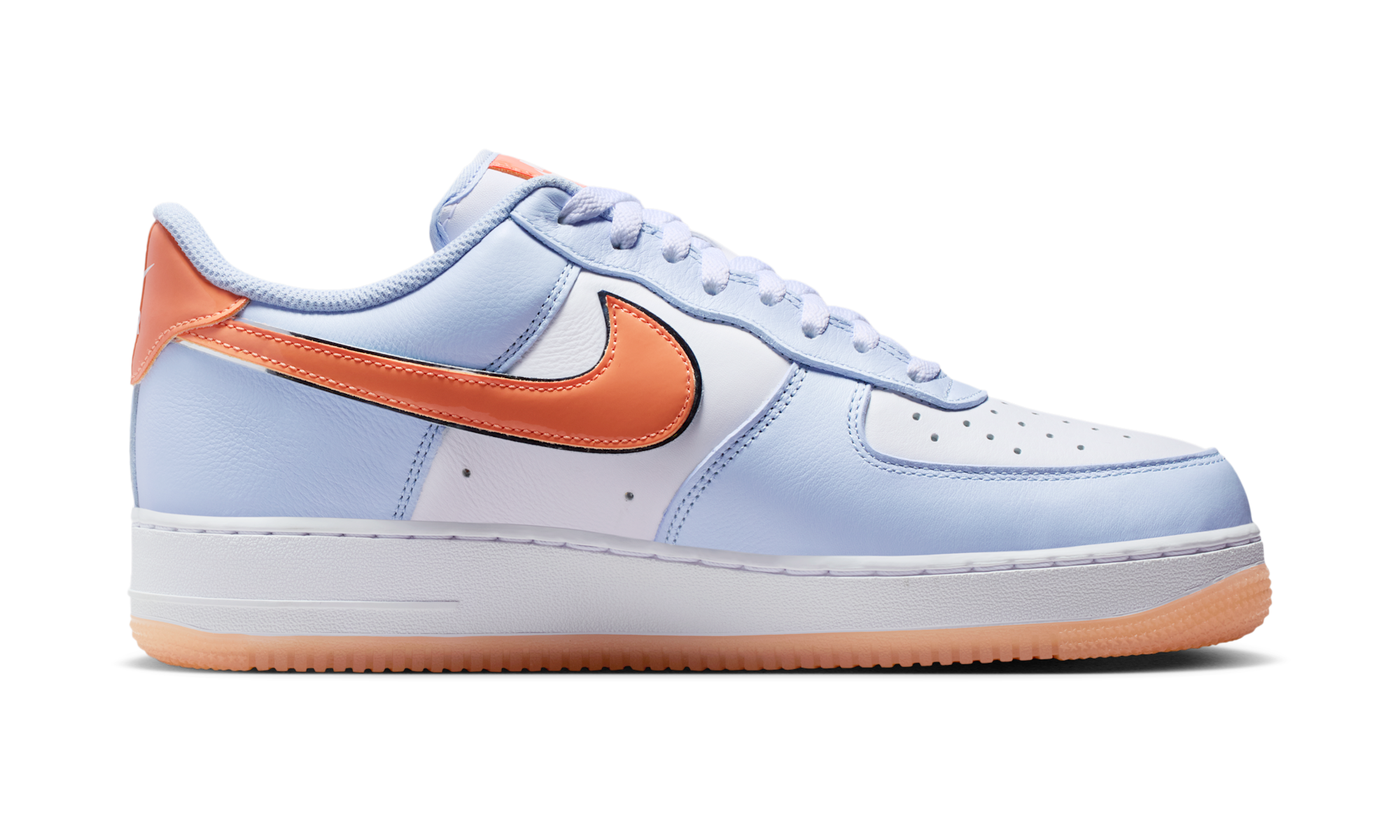 Nike Air Force 1 Low '07 Hydrogen Blue Orange Frost