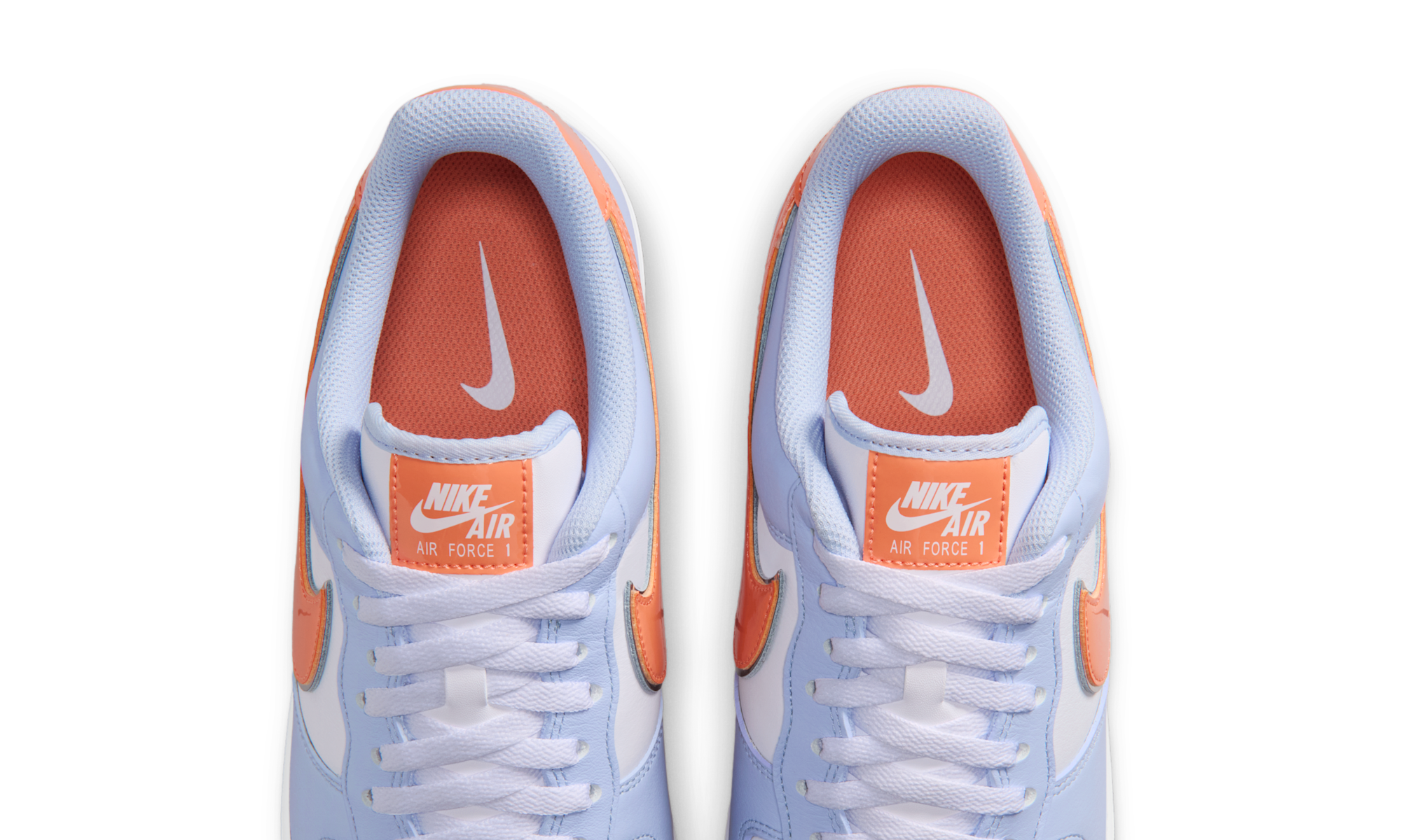 Nike Air Force 1 Low '07 Hydrogen Blue Orange Frost