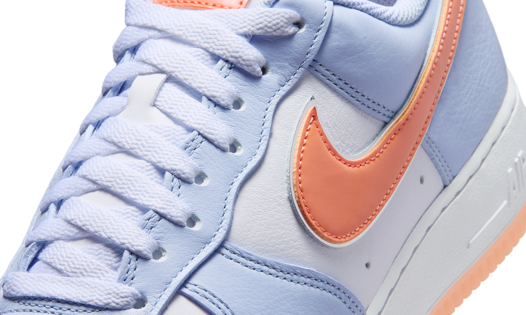 Nike Air Force 1 Low '07 Hydrogen Blue Orange Frost