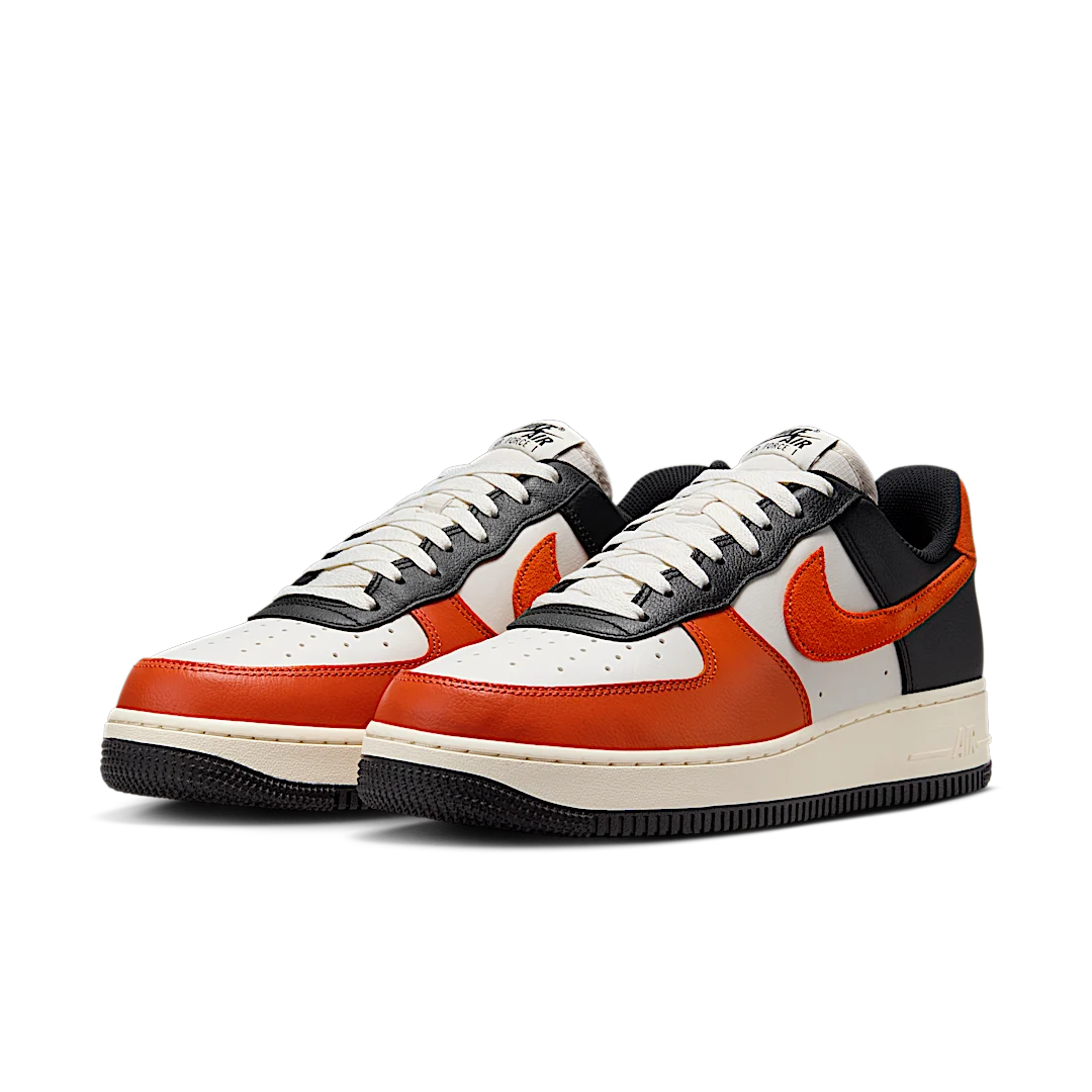 Nike Air Force 1 Low '07 LV8 Black Vintage Coral Phantom, Black/Vintage Coral/Phantom/Pale Ivory (HQ4987-010)