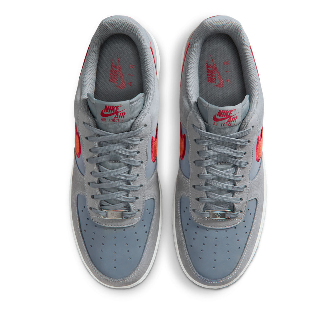 Nike Air Force 1 Low '07 LV8 Cool Grey Crimson Rust