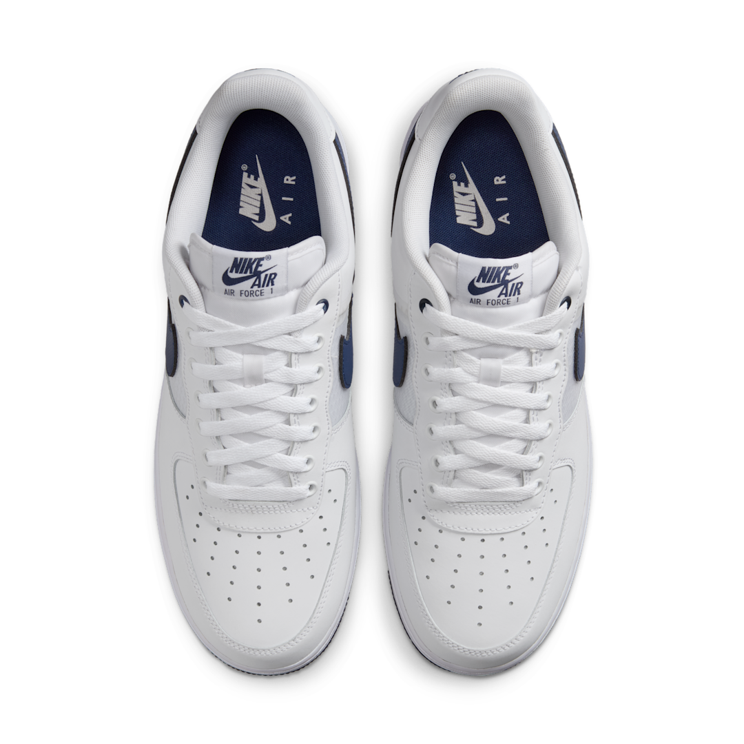 Nike Air Force 1 Low '07 LV8 SE Mesh Tape White Midnight Navy, White/Phantom/Midnight Navy (IH4462-100)