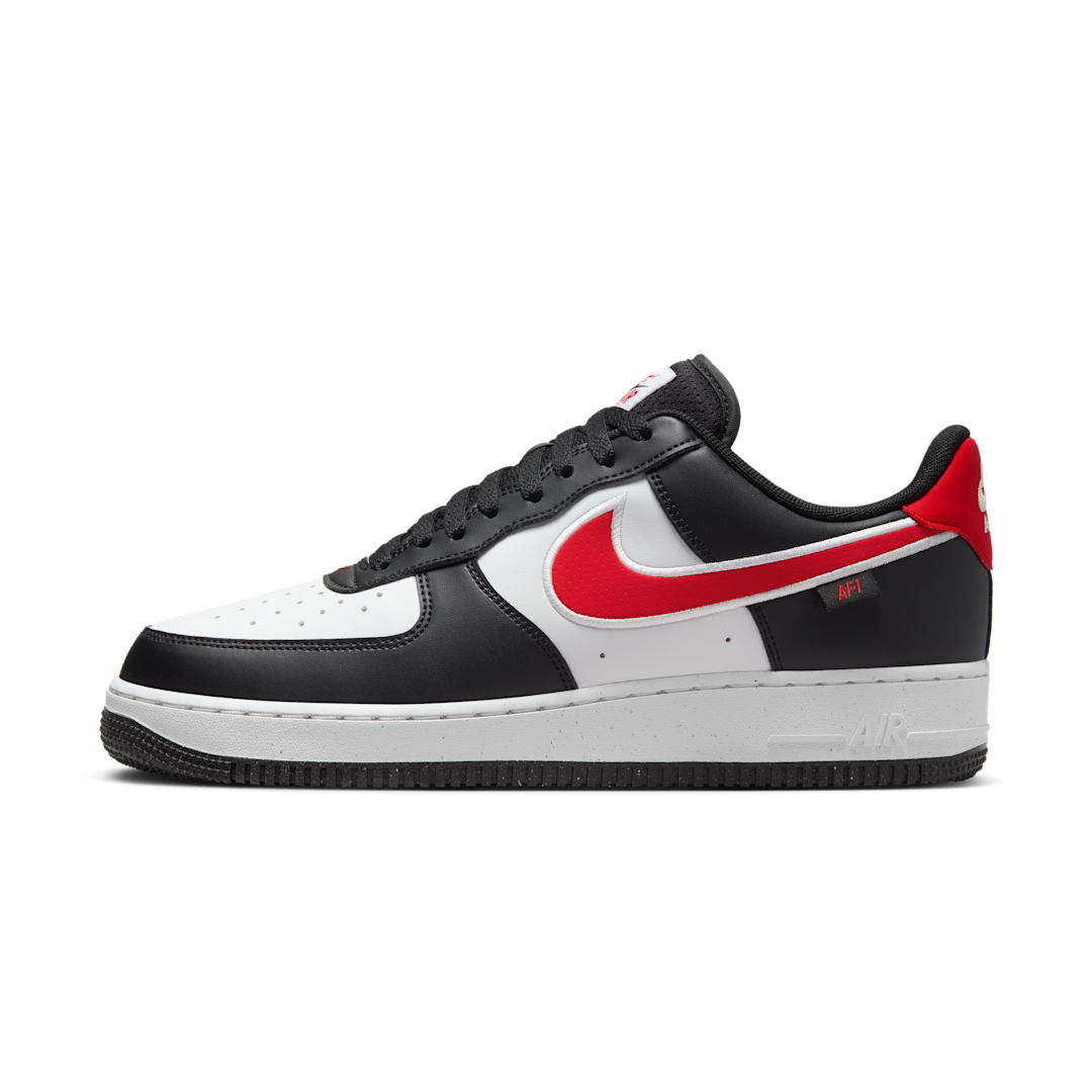 Nike Air Force 1 Low '07 Next Nature Black White University Red, Black/White/University Red (HM0721-002)