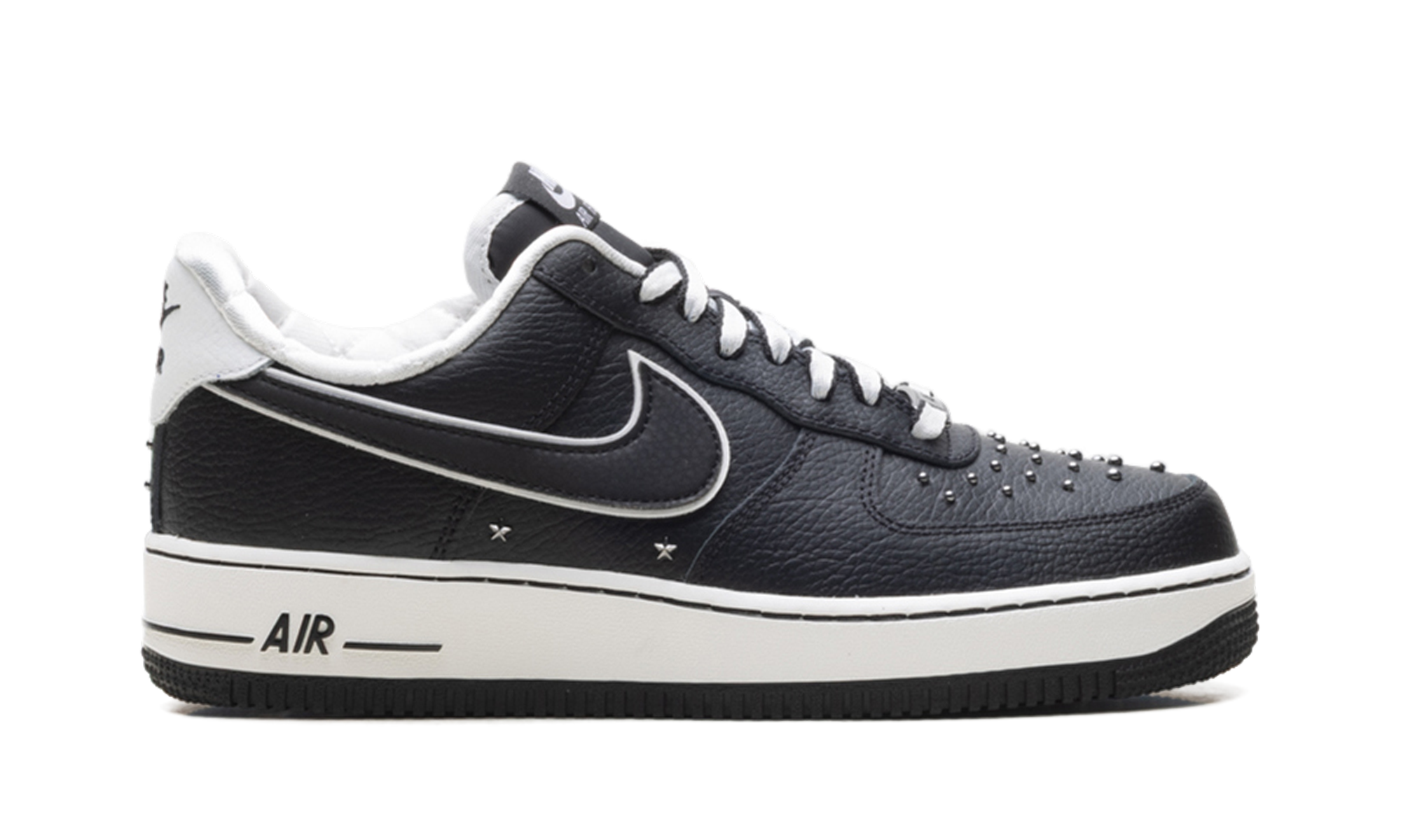 Nike Air Force 1 Low '07 Premium Black White Metallic Dark Grey