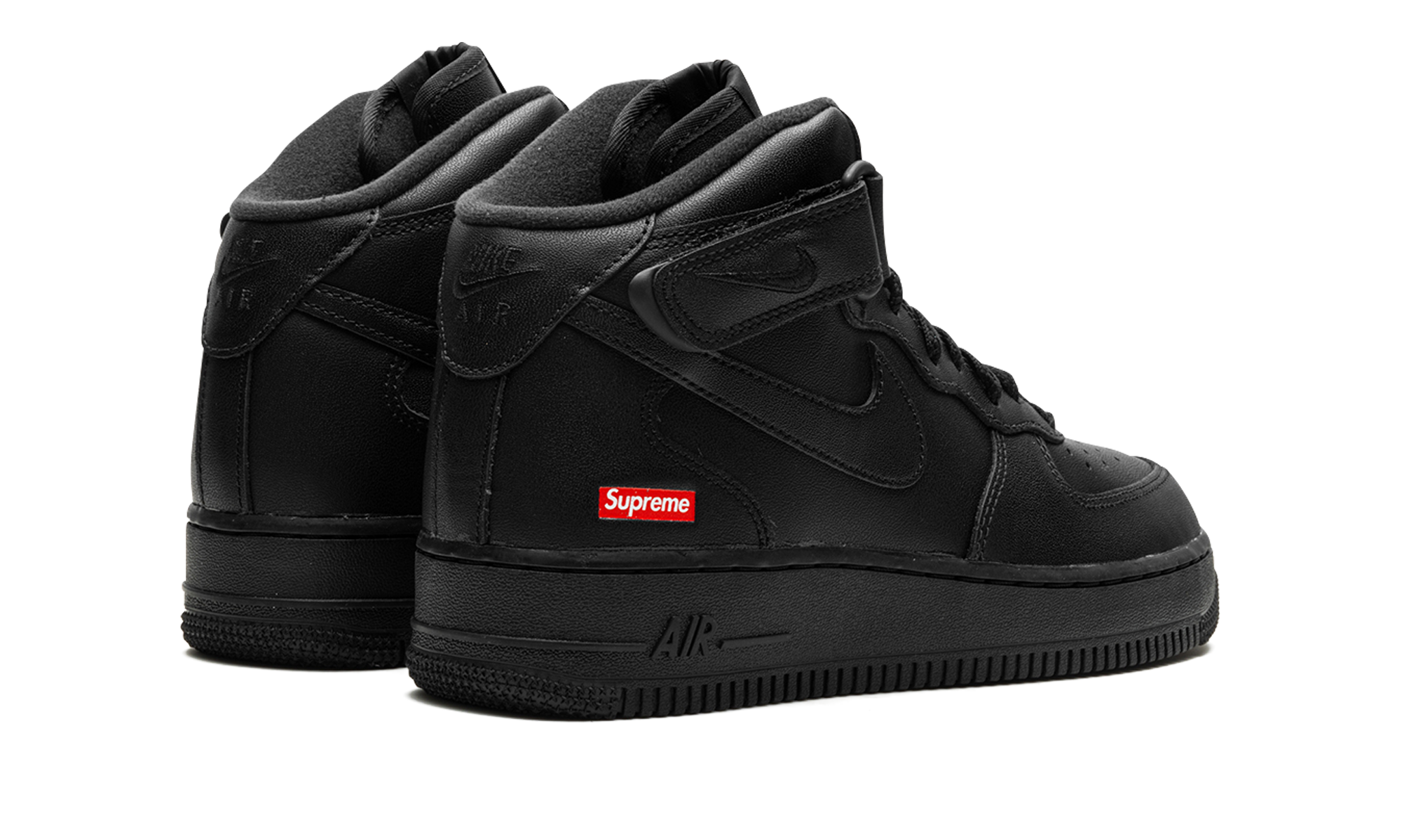Nike Air Force 1 Mid Supreme Black
