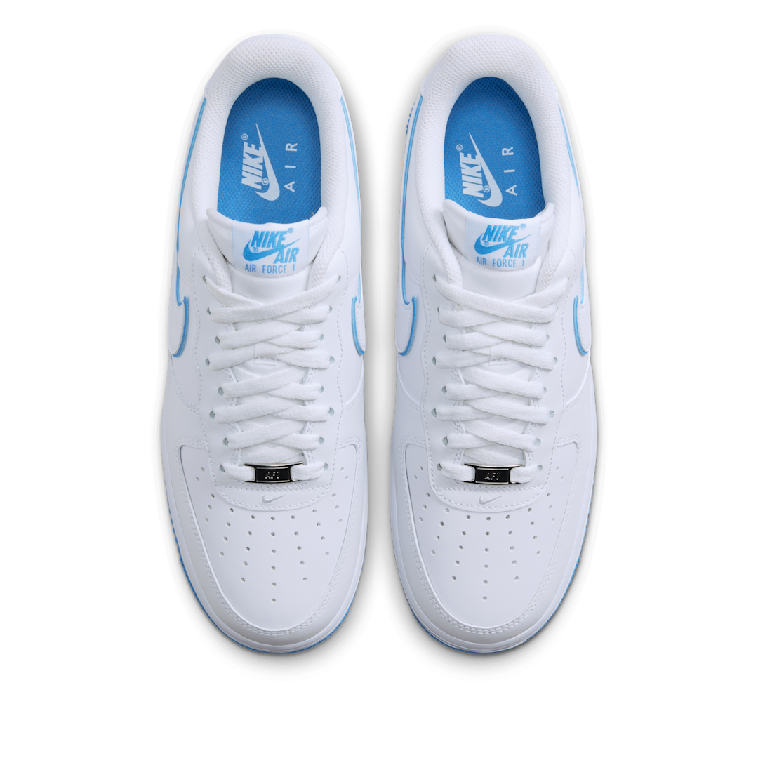 Nike Air Force 1 '07 Low White University Blue Sole