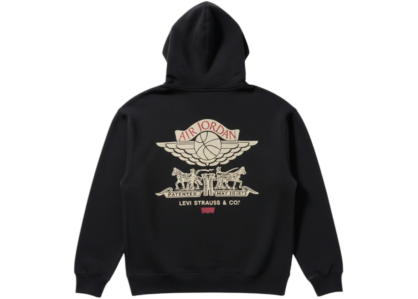 Nike Air Jordan x Levi's Full Zip Hoodie Black