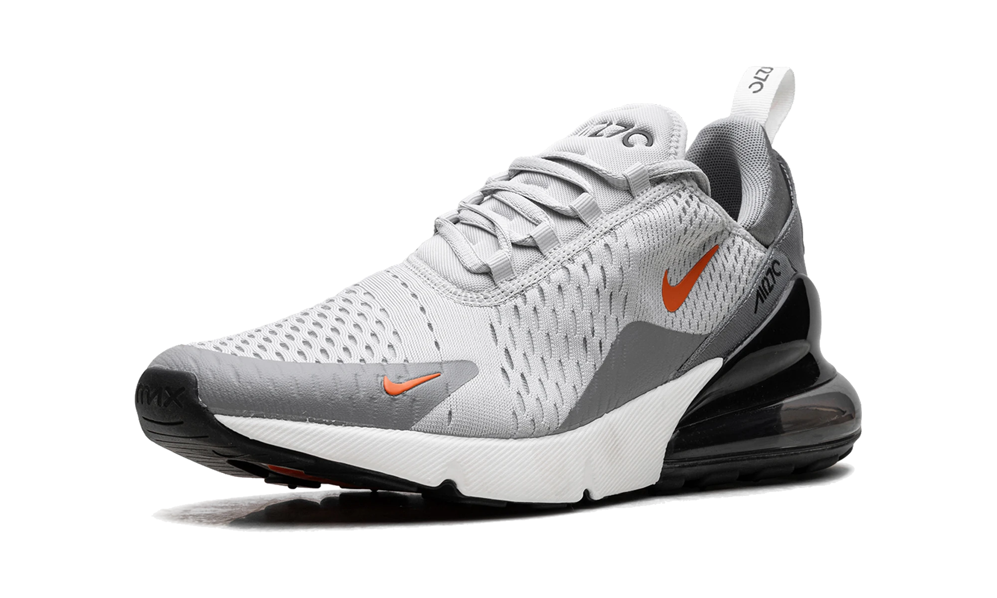 Nike Air Max 270 Grey Fog Team Orange Sail