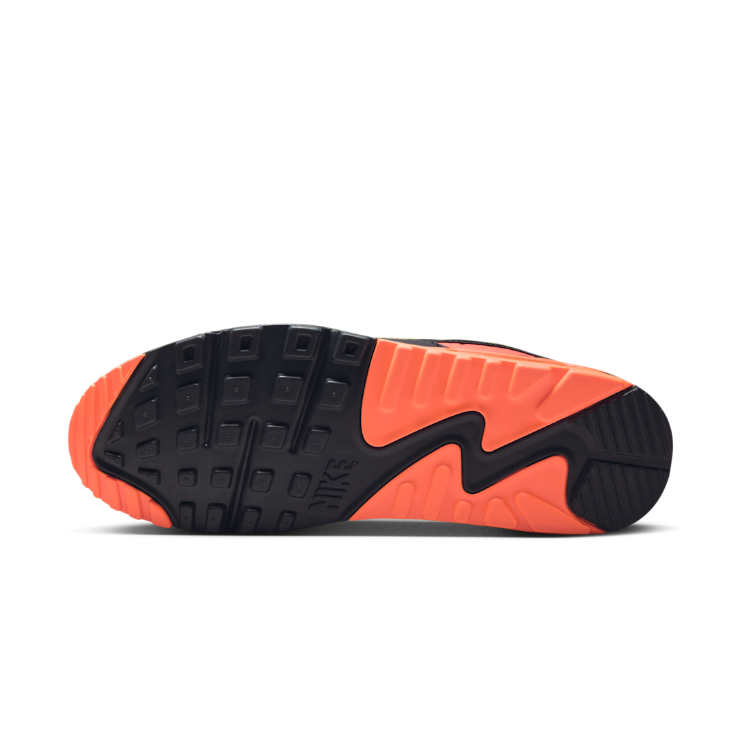 Nike Air Max 90 Light Smoke Grey Hyper Crimson Limelight, Light Smoke Grey/Hyper Crimson/Black/Limelight (DM0029-018)