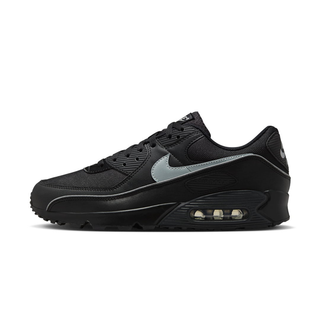 Nike Air Max 90 Premium Black Reflective, Black/Black/Anthracite/Multi-Color (HV4517-002)