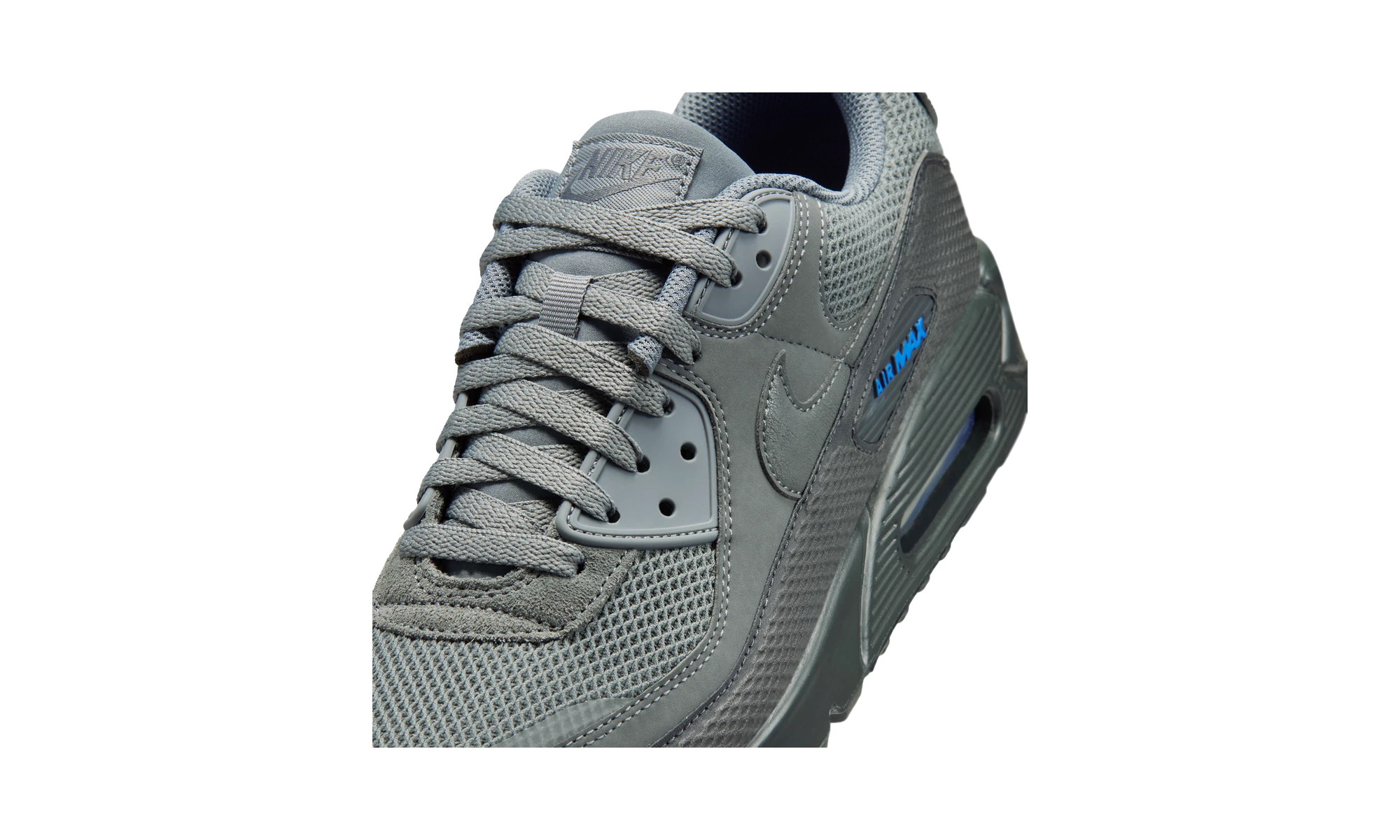 Nike Air Max 90 Premium Smoke Grey Blue Crystal