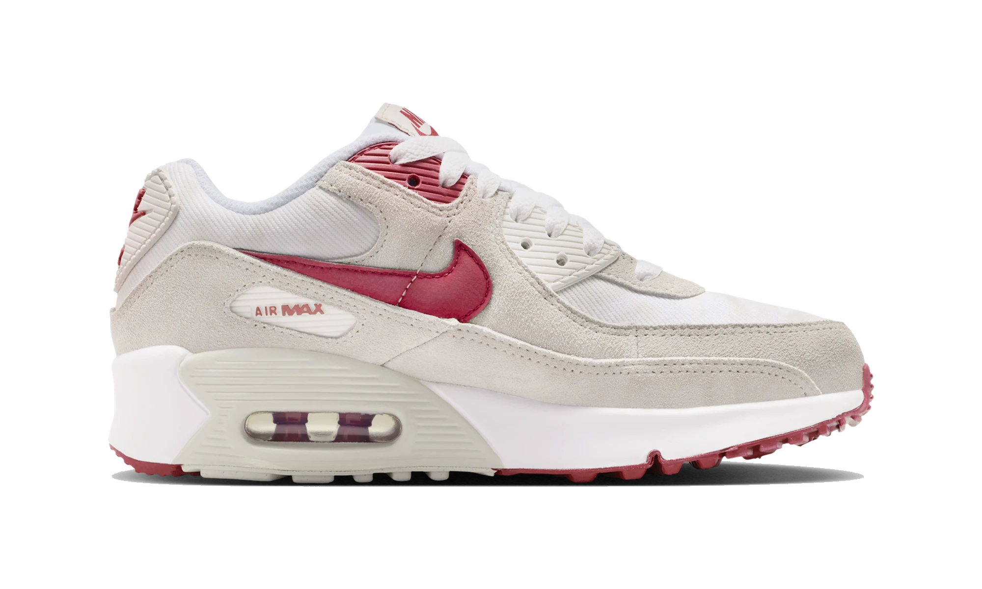 Nike Air Max 90 SE White Light Bone Crimson
