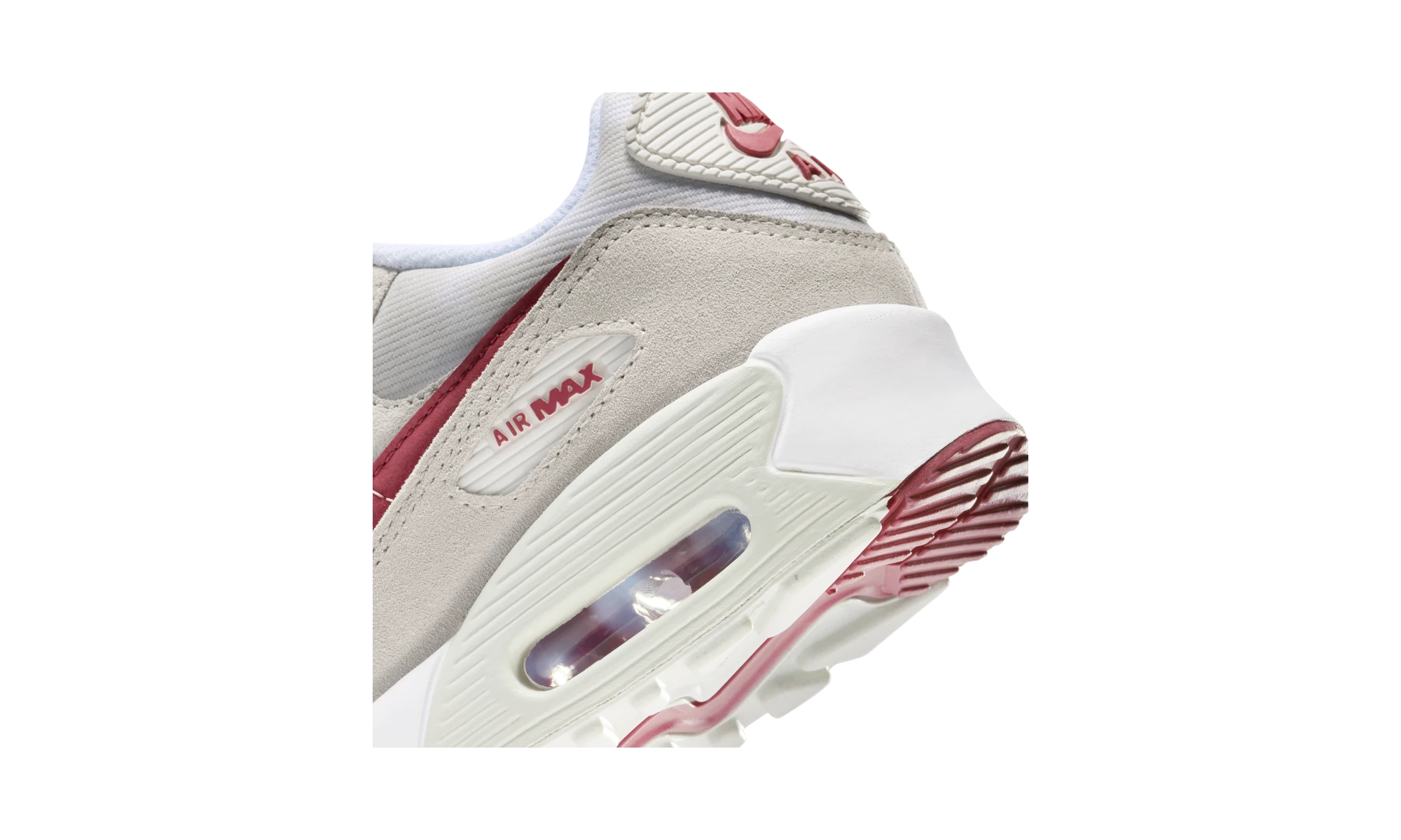 Nike Air Max 90 SE White Light Bone Crimson
