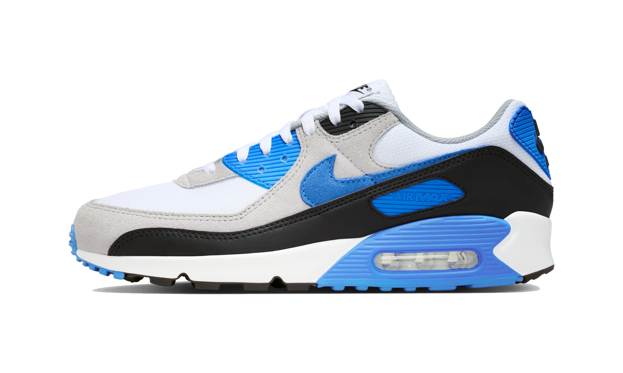 Nike Air Max 90 White Blue Crystal