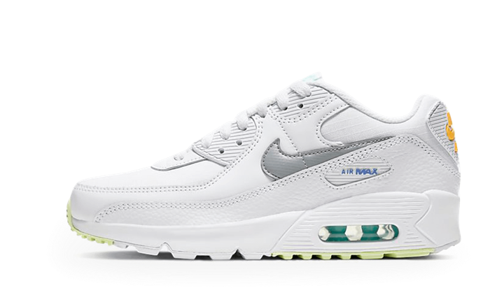 Nike Air Max 90 White Laser Orange Aurora