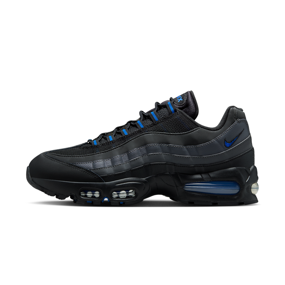 Nike Air Max 95 Big Bubble Black Game Royal, Black/Black/Dark Grey/Game Royal (IM5987-010)