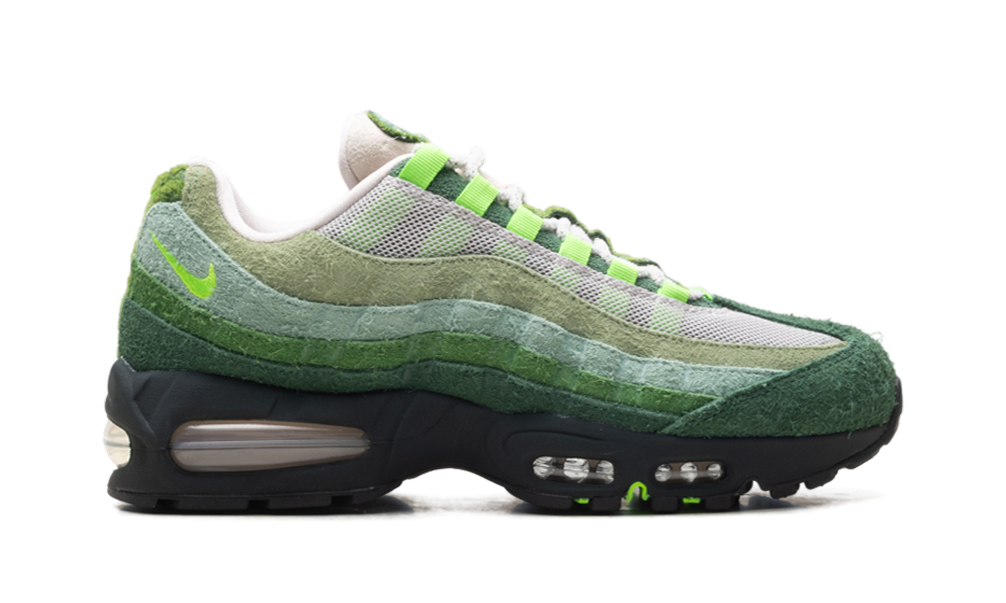 Nike Air Max 95 Big Bubble Ducks of a Feather Oregon Ducks The Woods