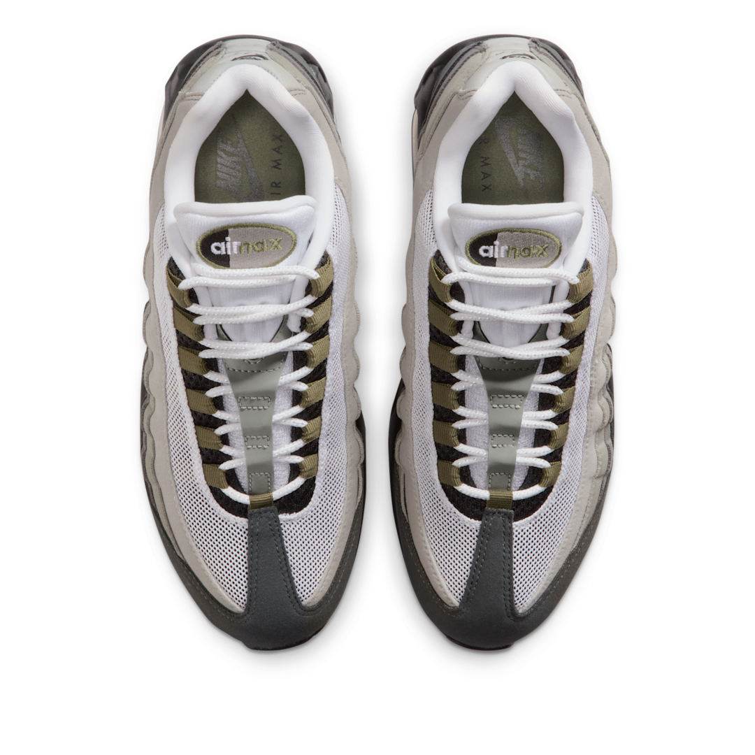 Nike Air Max 95 OG Big Bubble Black Medium Olive, Black/White/Reflect Silver/Medium Olive (HJ5996-003)
