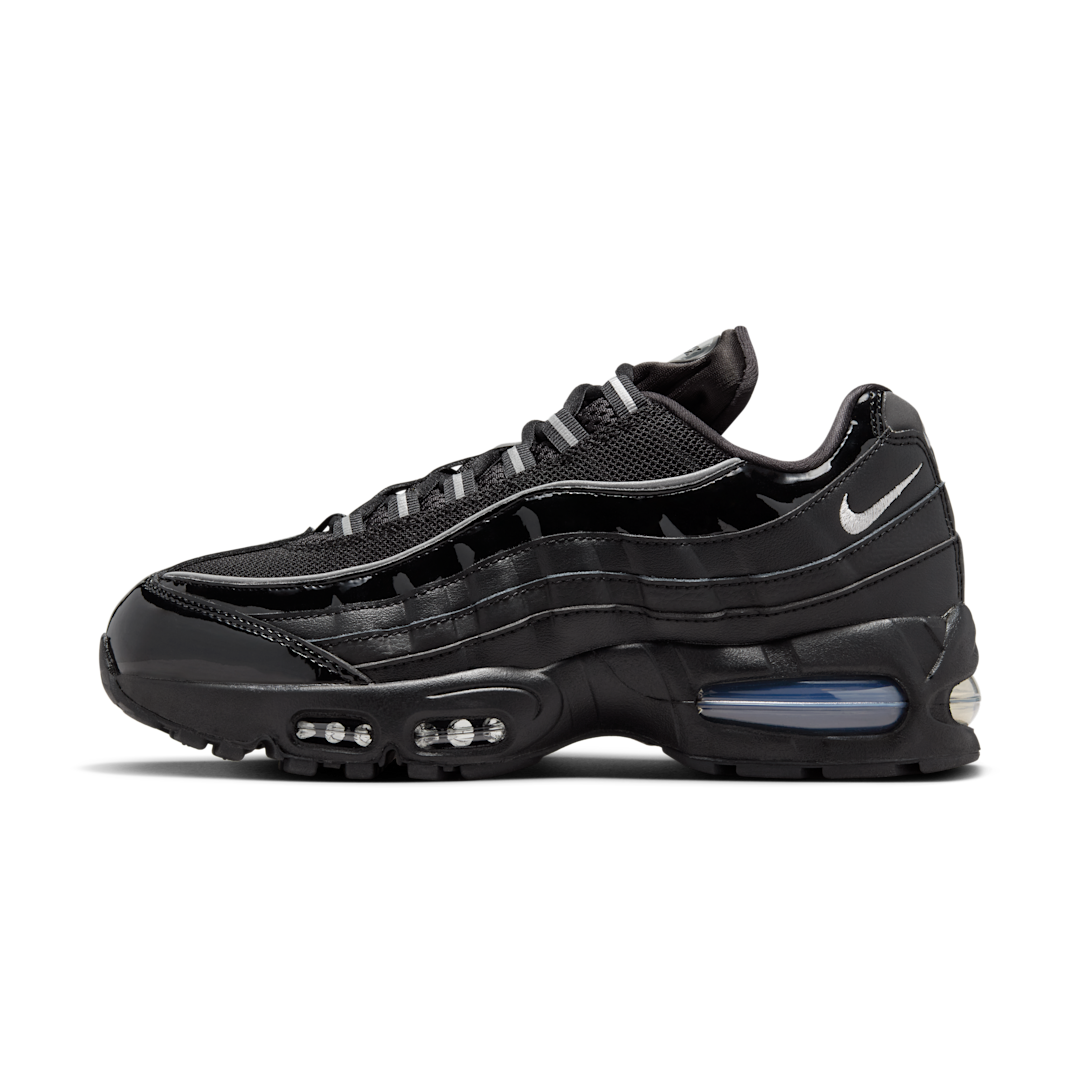Nike Air Max 95 OG Big Bubble Black Patent, Black/Reflect Silver/White/Metallic Silver (IB6397-001)