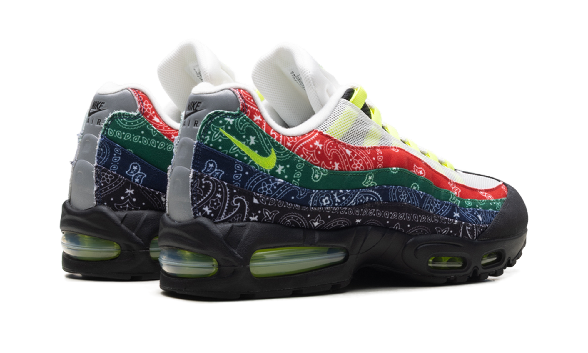 Nike Air Max 95 OG Big Bubble Neon Paisley Bandana