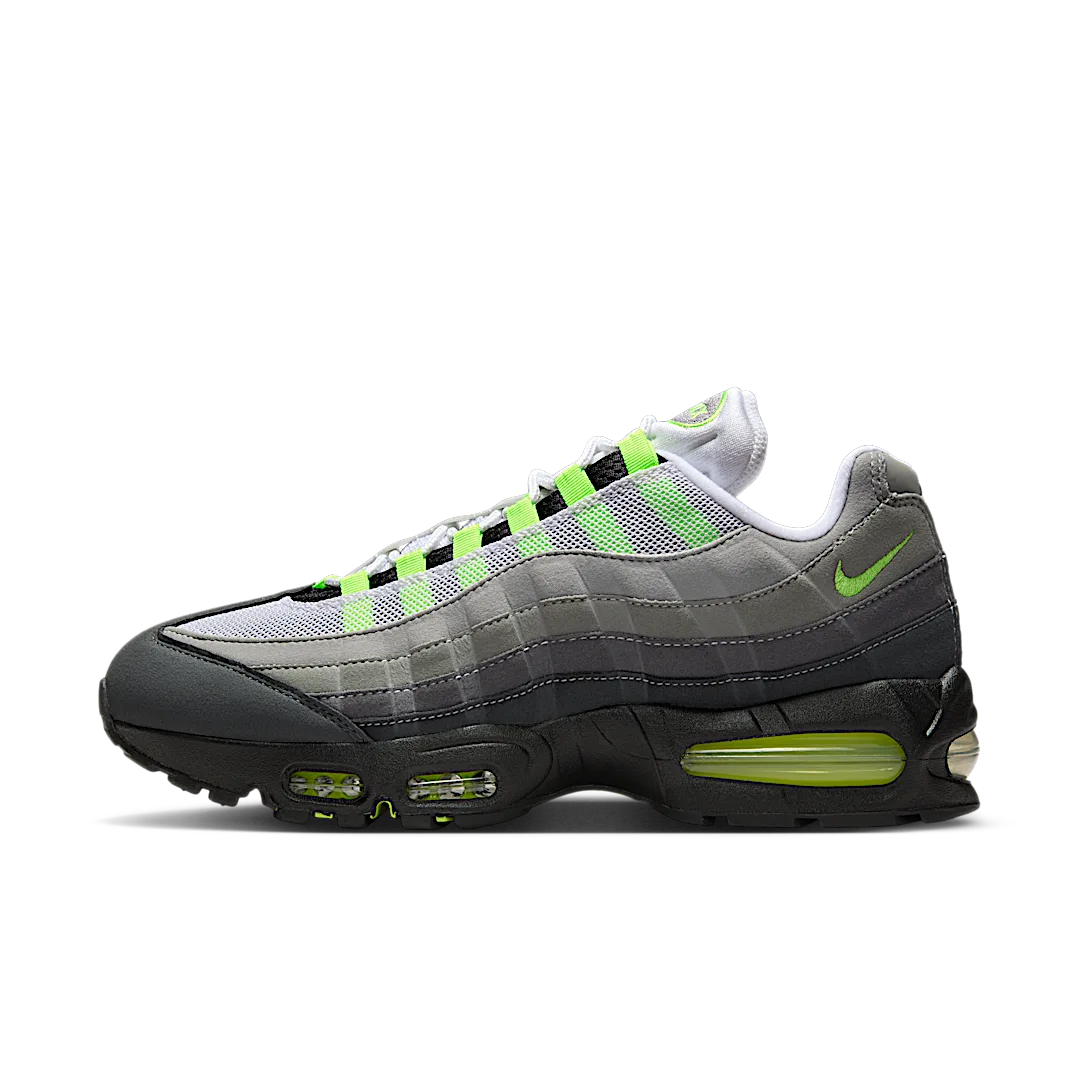 Nike Air Max 95 OG Big Bubble Neon (2025), Black/Neon Yellow/Cool Grey (HM4740-001)
