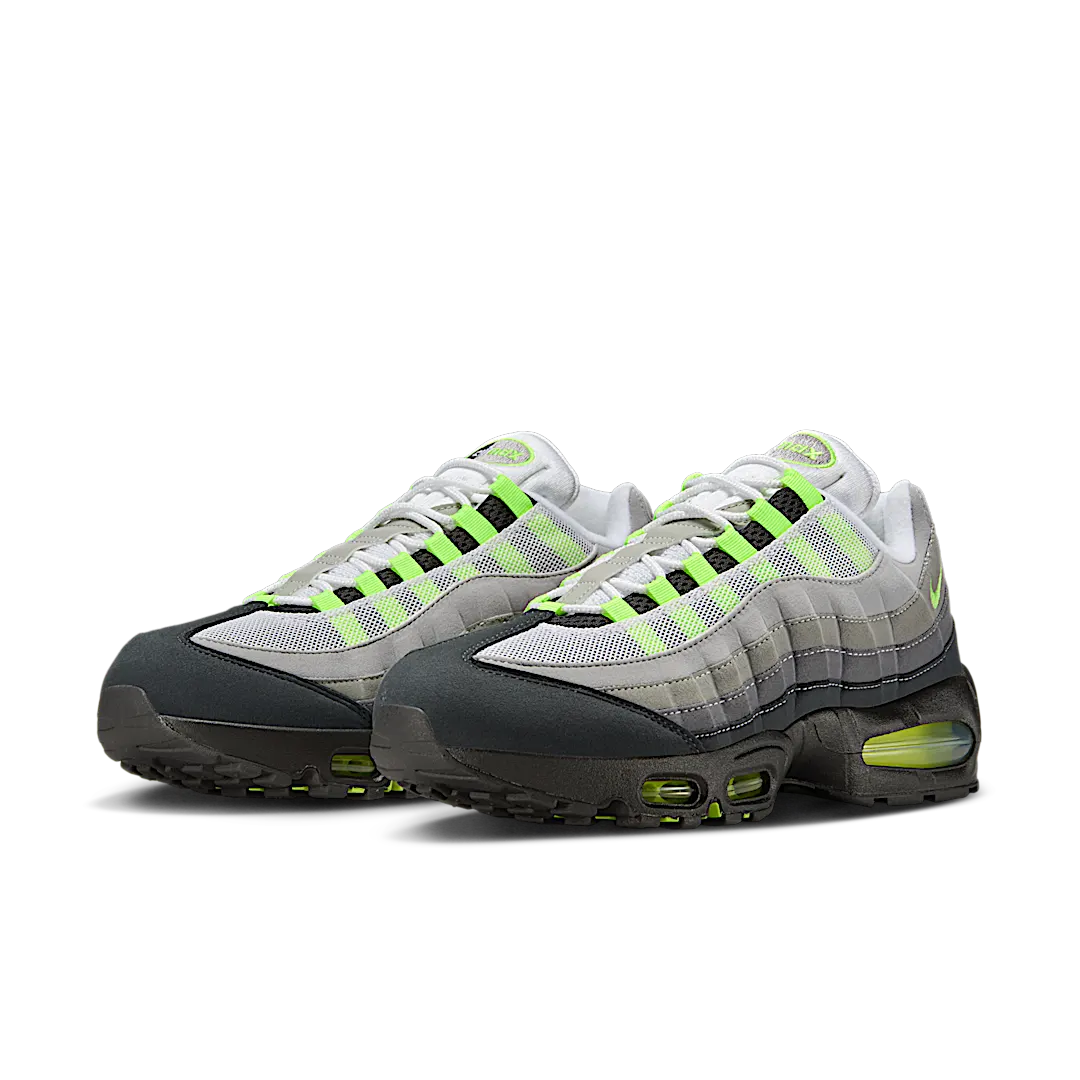 Nike Air Max 95 OG Big Bubble Neon (2025), Black/Neon Yellow/Cool Grey (HM4740-001)