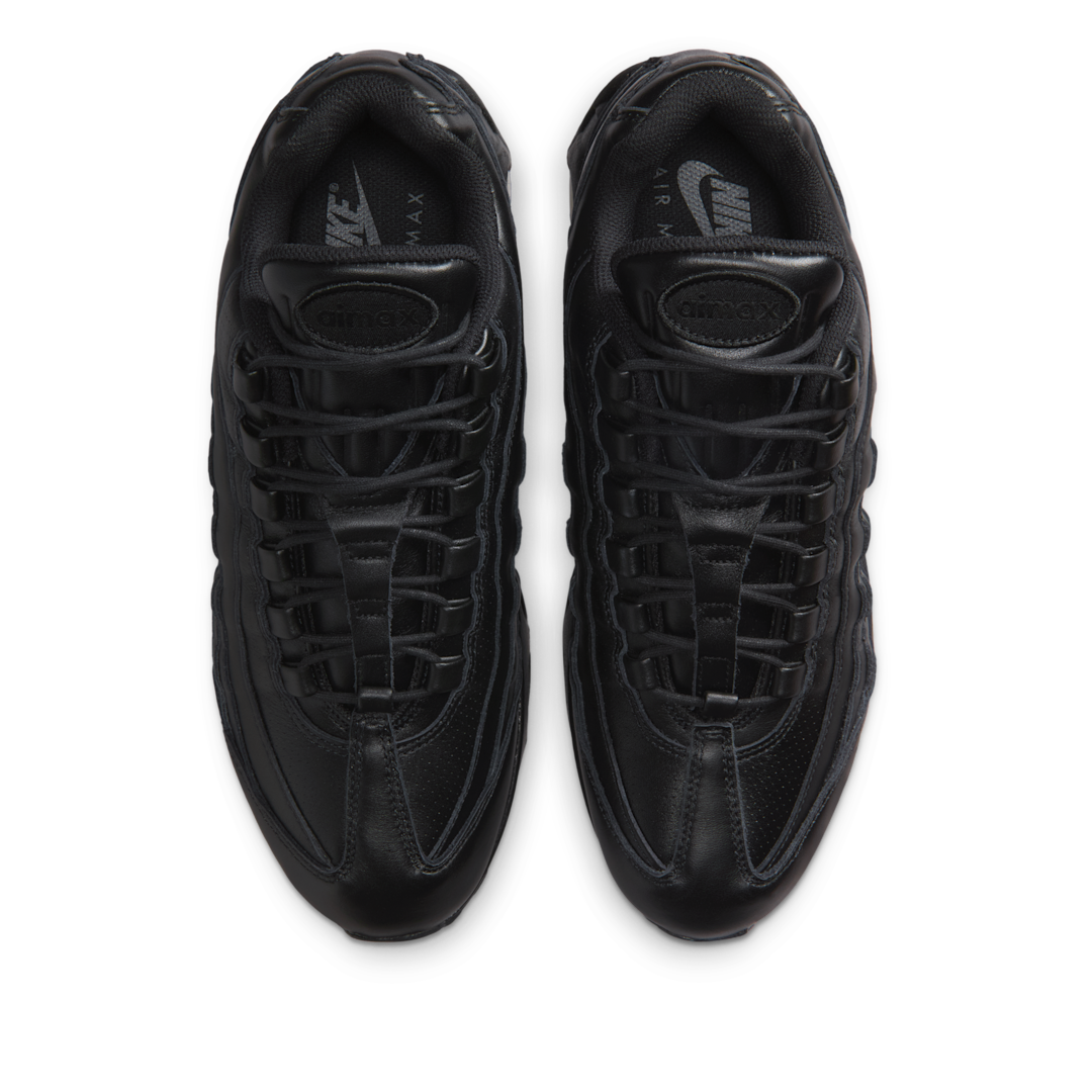 Nike Air Max 95 QS Big Bubble Black Leather, Black/Black/Black (IM0696-001)