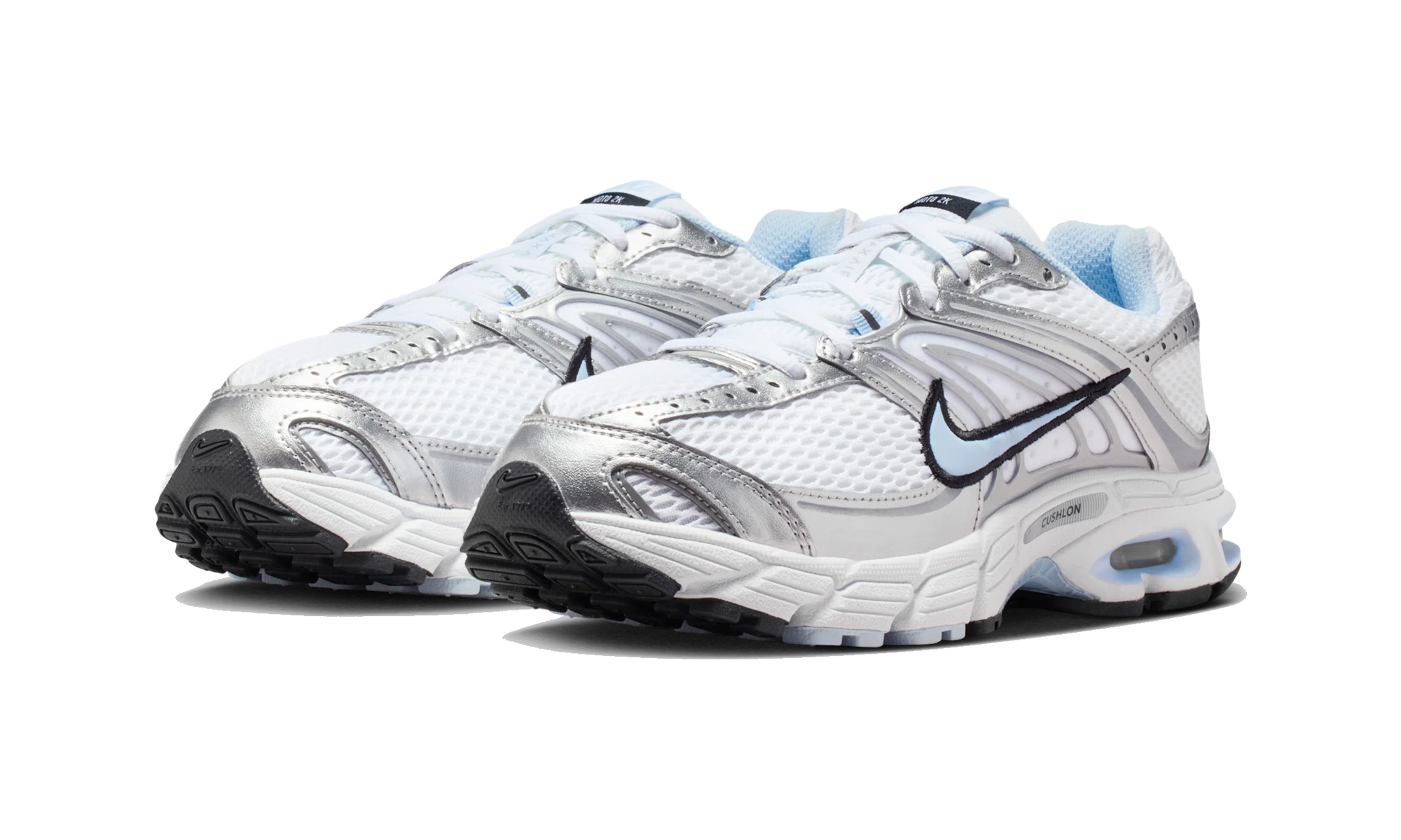 Nike Air Max Moto 2K White Silver Black Hydrogen Blue