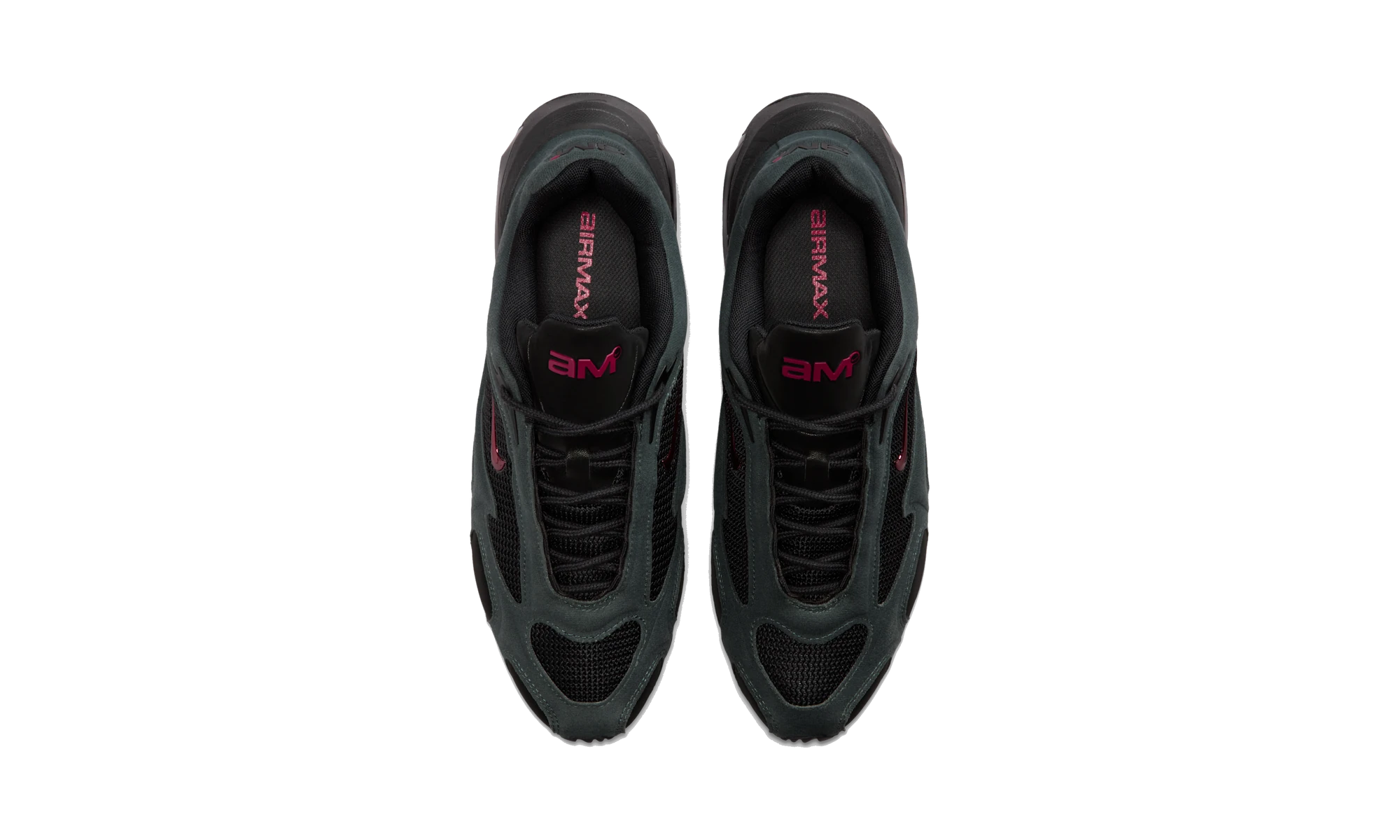 Nike Air Max Muse Black Seaweed Noble Red