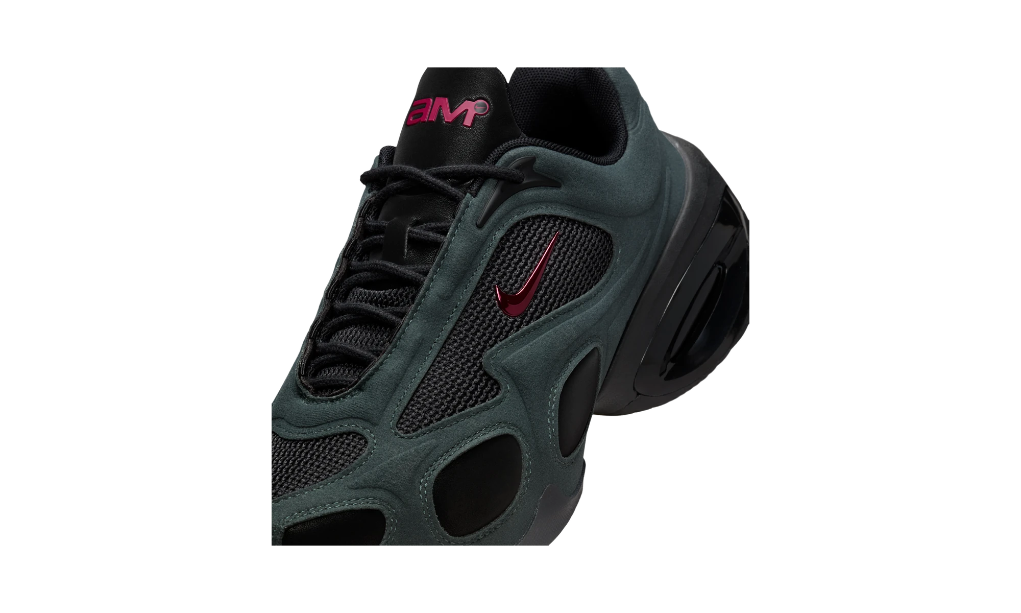 Nike Air Max Muse Black Seaweed Noble Red